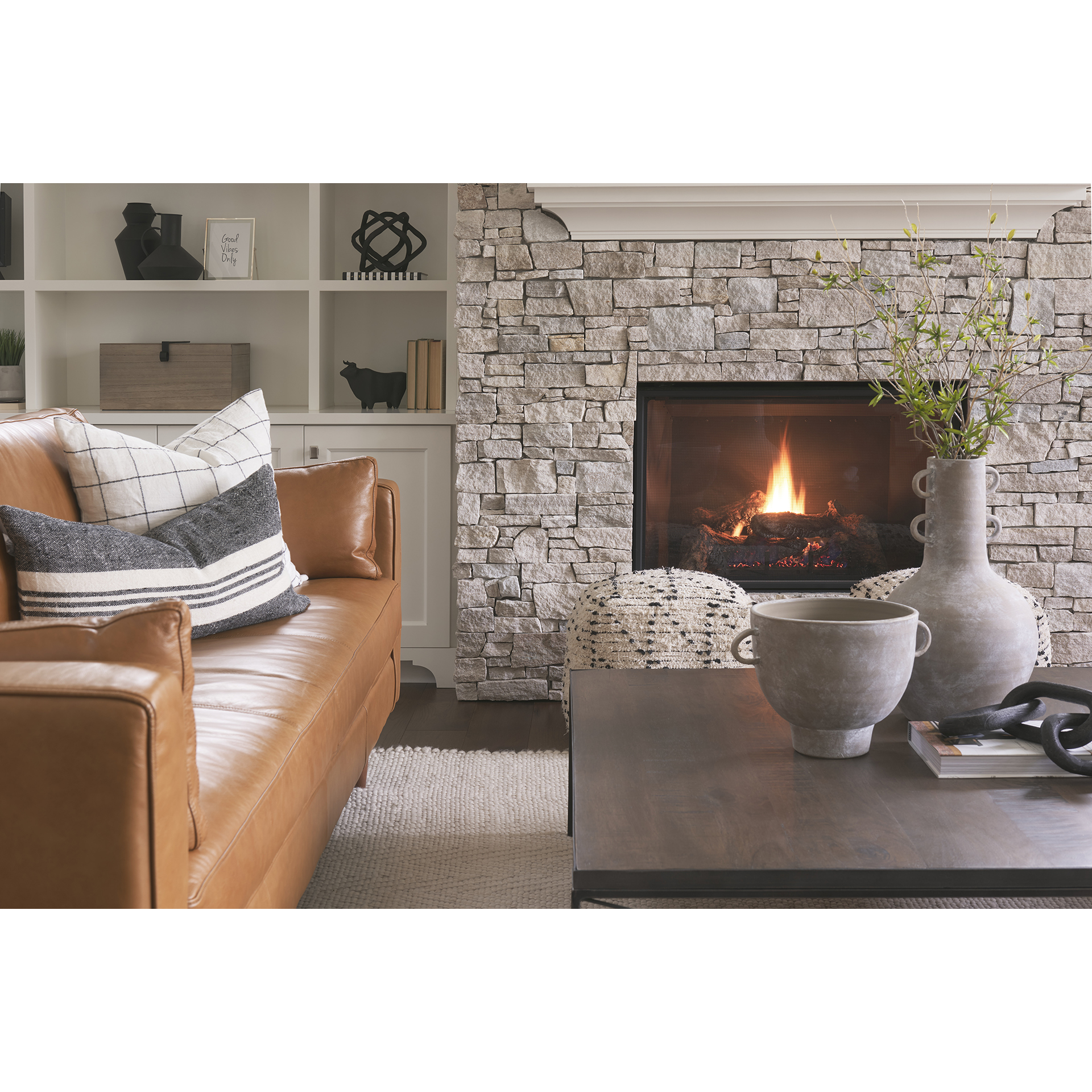 Mercana Deya 10" Vase - Brown, Ceramic