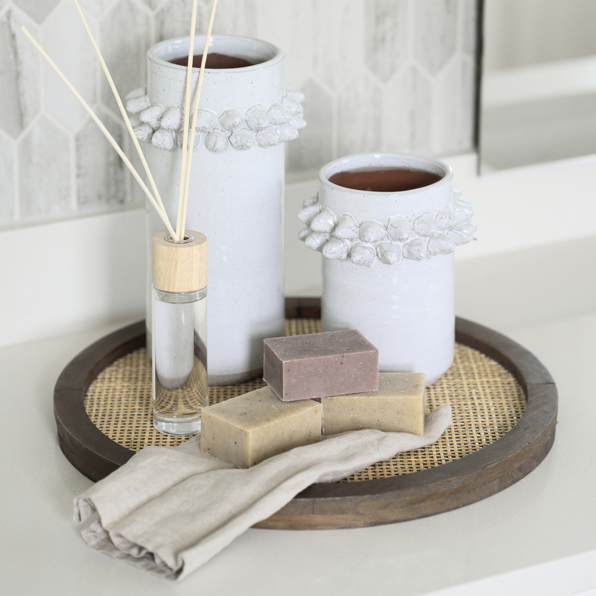 Mercana Farmhampton Small Vase - Gray, Ceramic