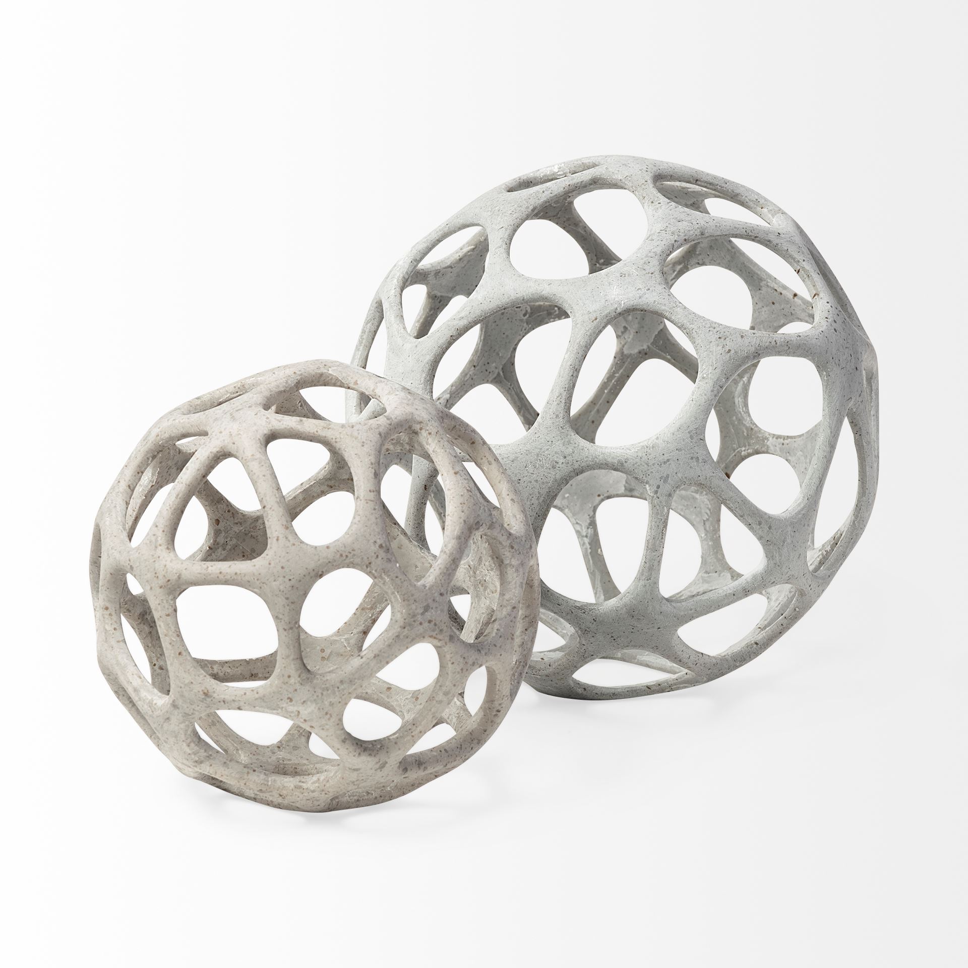Mercana Spiro Small Object - White, Resin