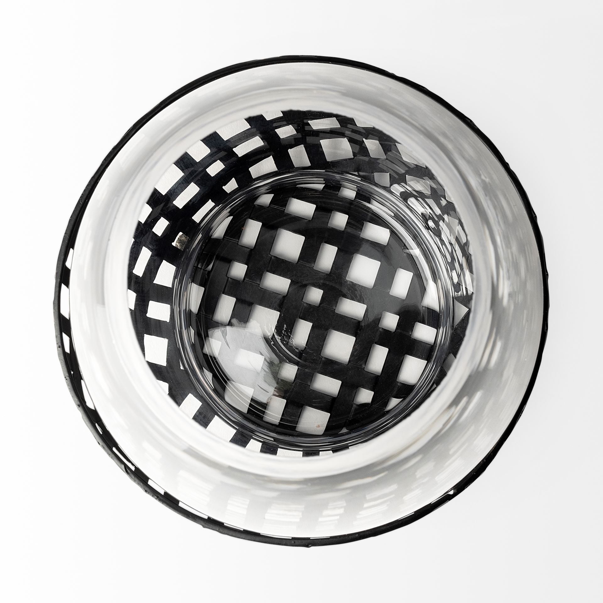 Mercana Reena Candle Holder - Black, H8"
