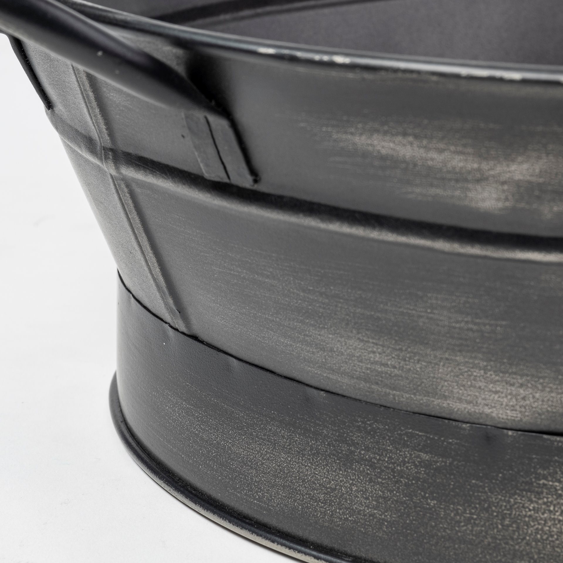 Mercana - Reno Basket in Black, Metal