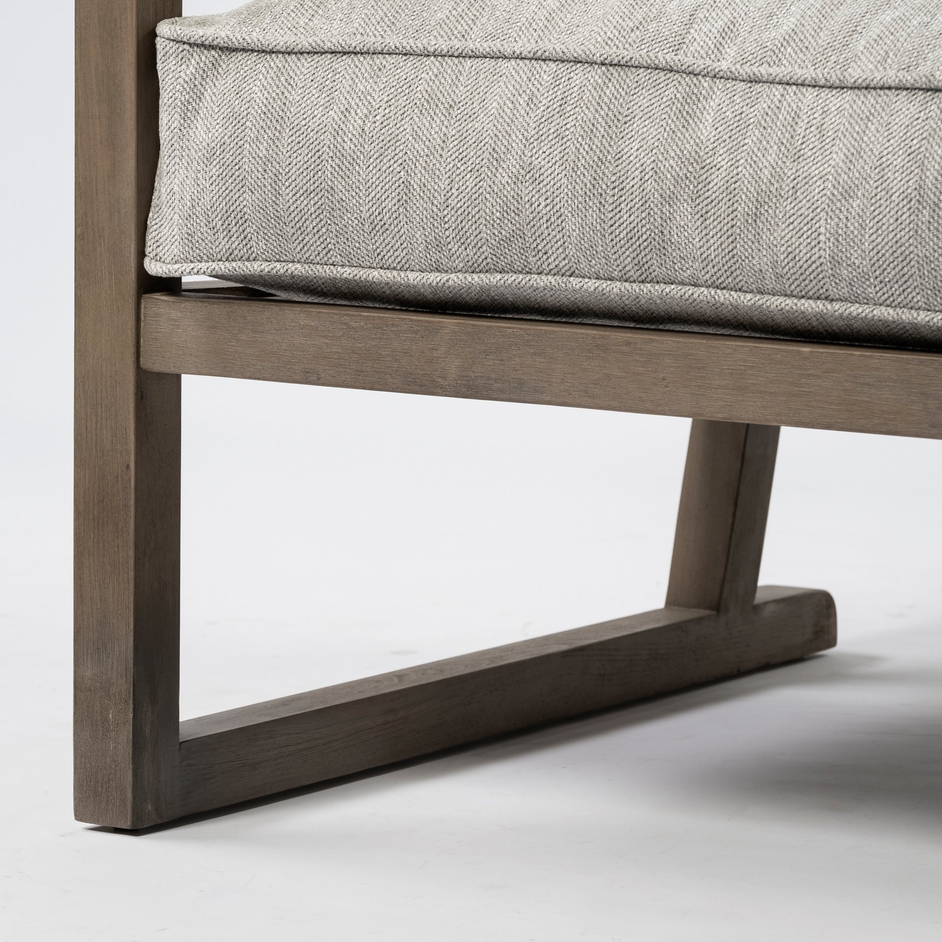 Mercana - Sherlock Accent Chair in Brown/Gray, Wood