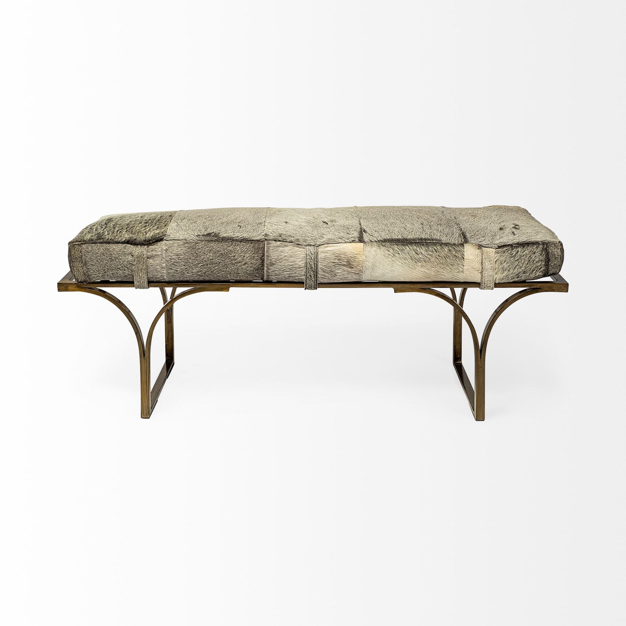 Mercana Jessie Bench - White/Gray