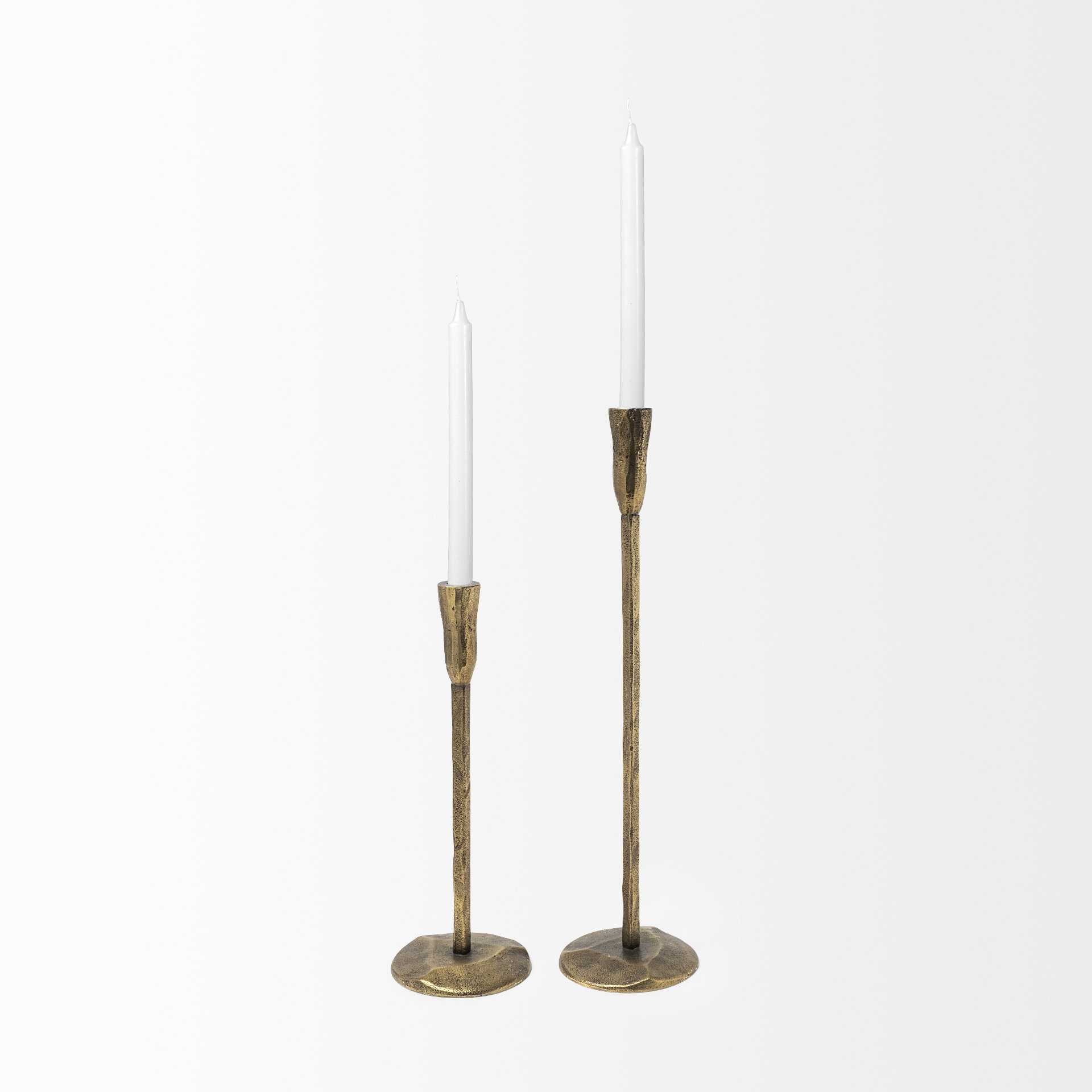 Mercana Levit Candle Holder - Gold, H20"