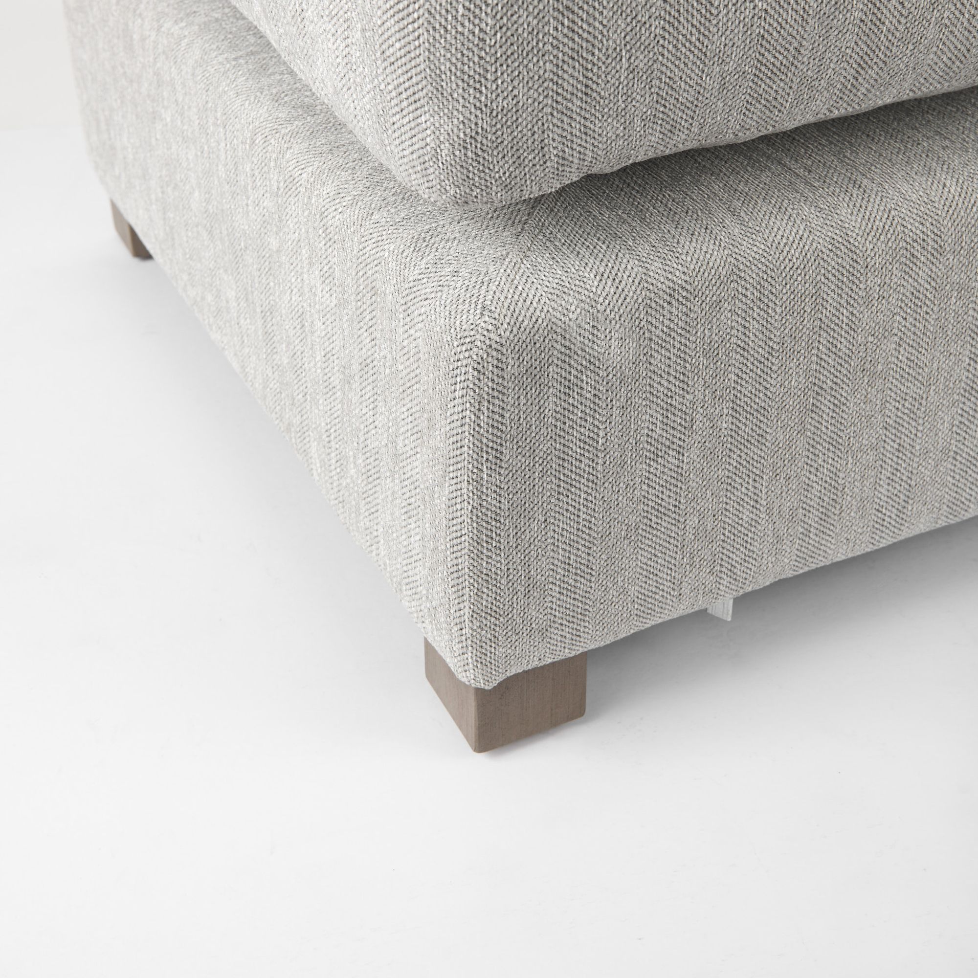 Mercana Valence Small Ottoman Sectional Elements - Light Gray