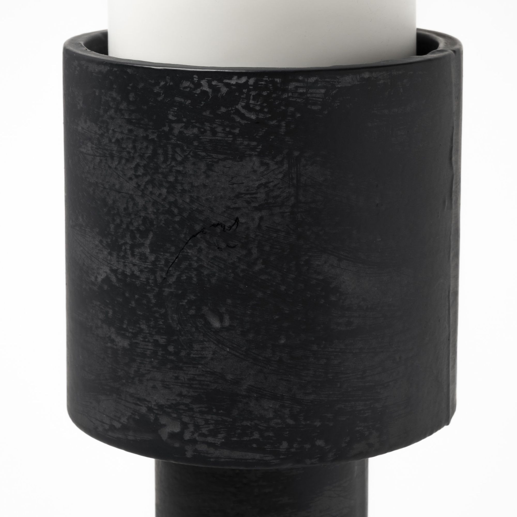 Mercana Bolton I Metal Table Candle Holders - Black