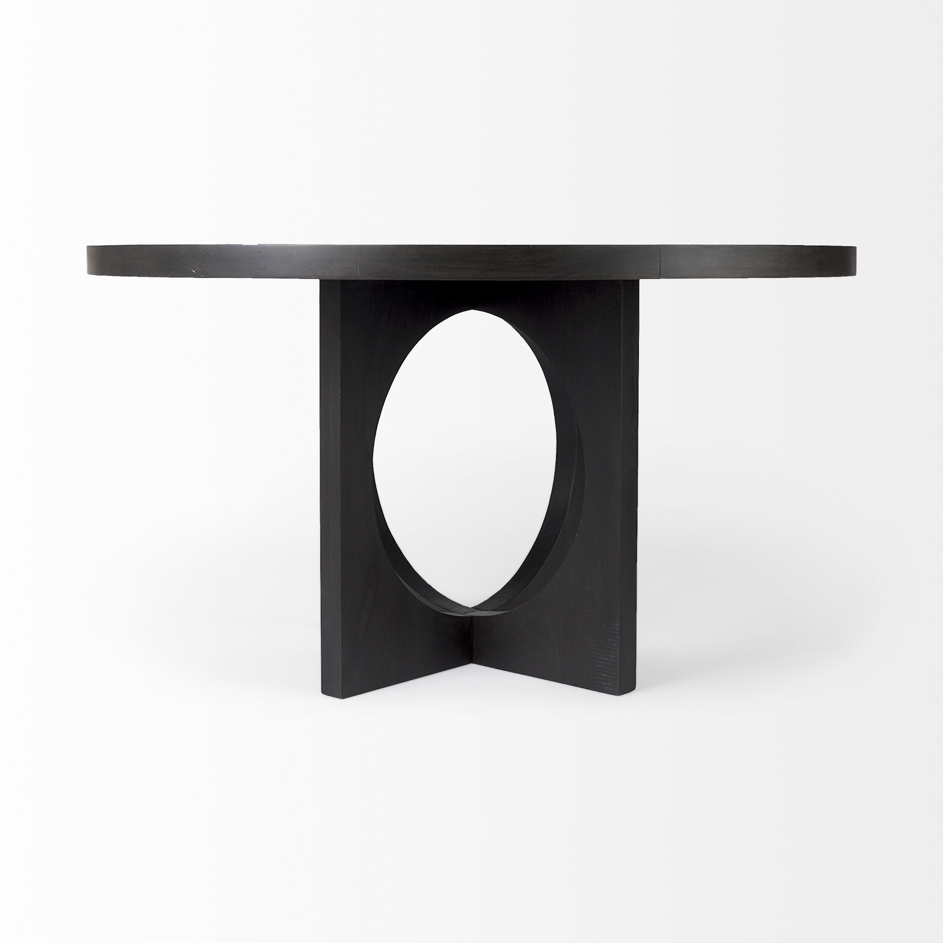 Mercana Liesl Dining Table - Black, Wood