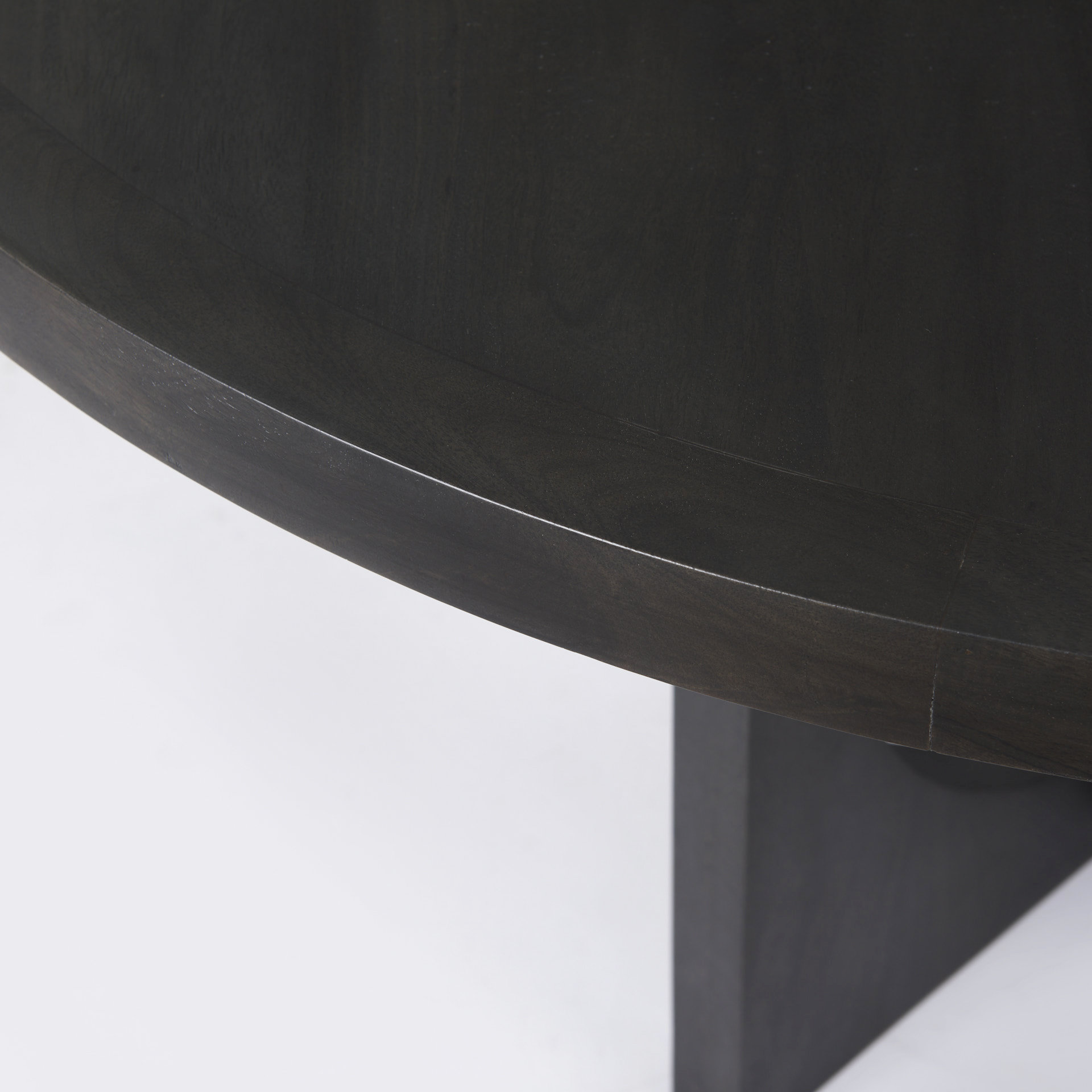 Mercana Liesl Dining Table - Black, Wood