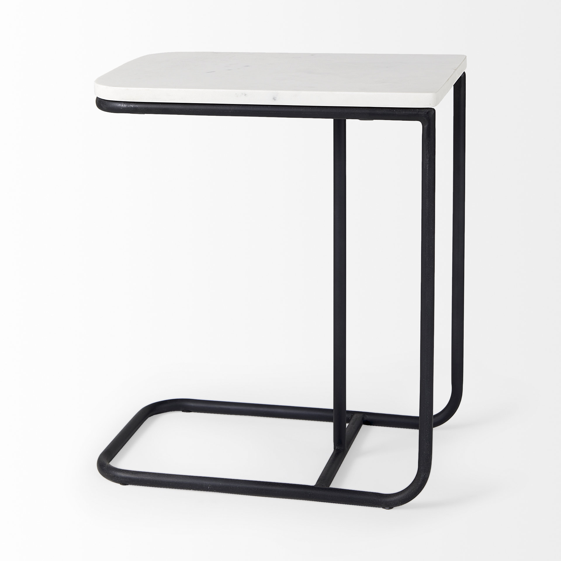 Mercana - Kyra End Table in Black, Metal