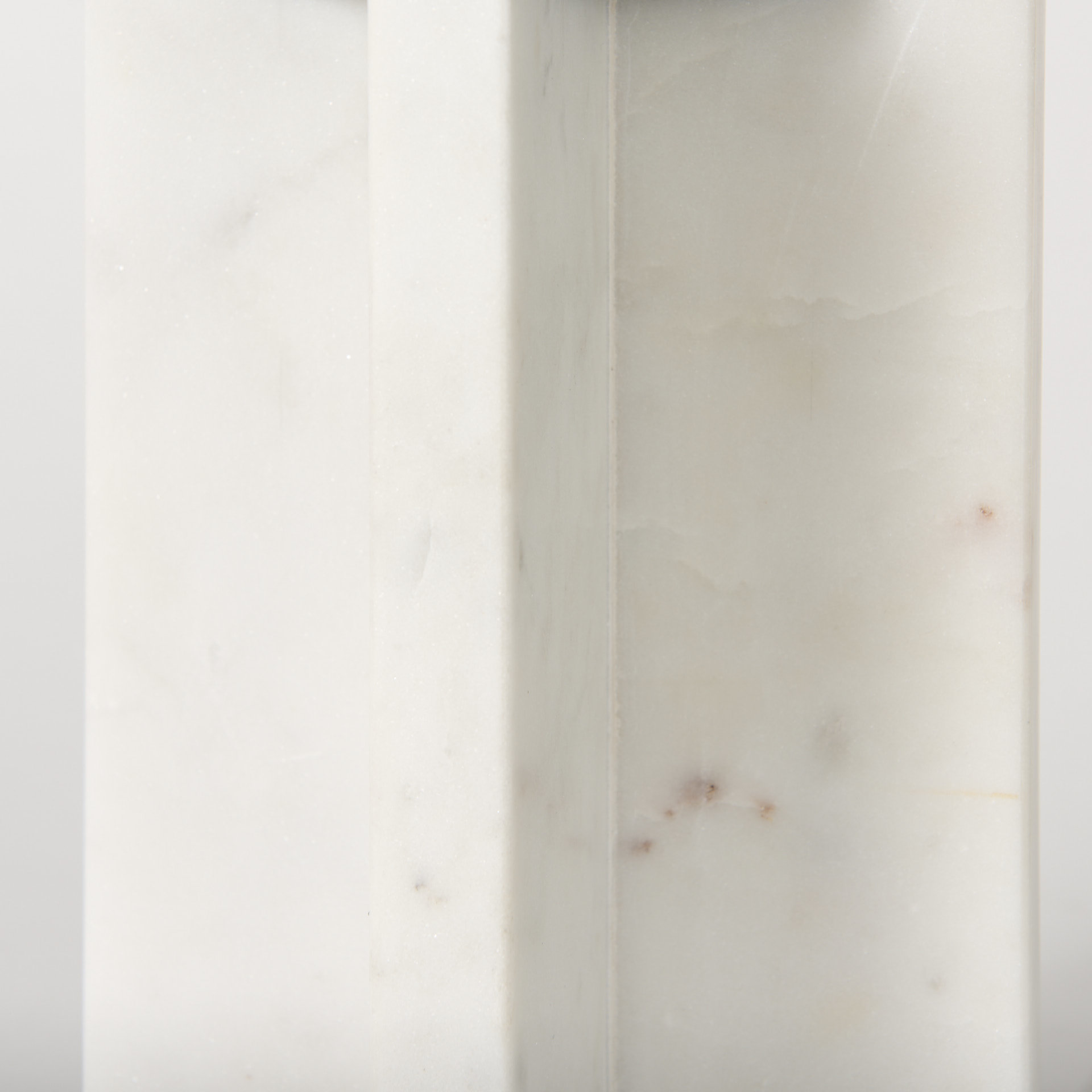 Mercana Sophia Candle Holder - White, H8"