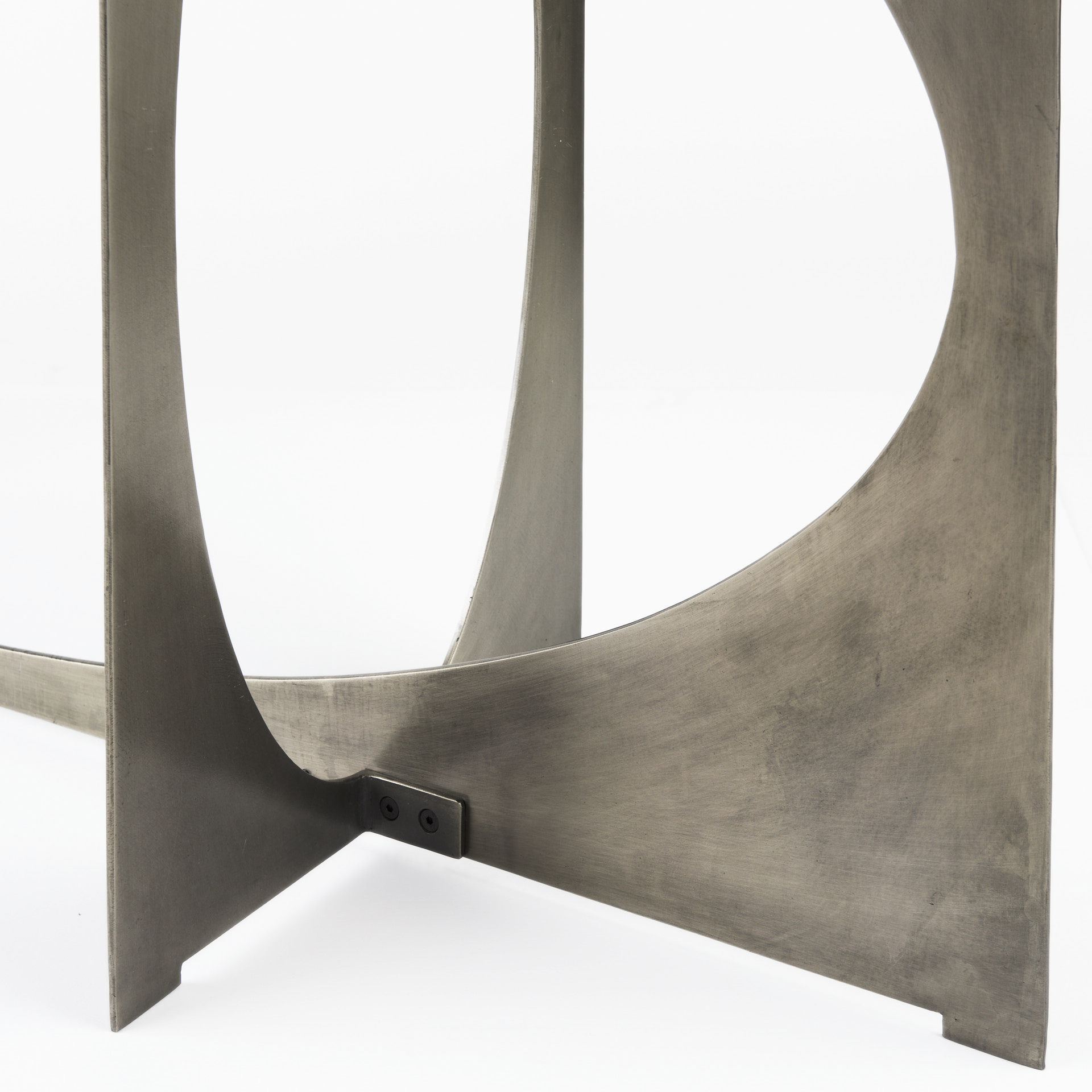 Mercana Reinhold Console Table - Black, Iron