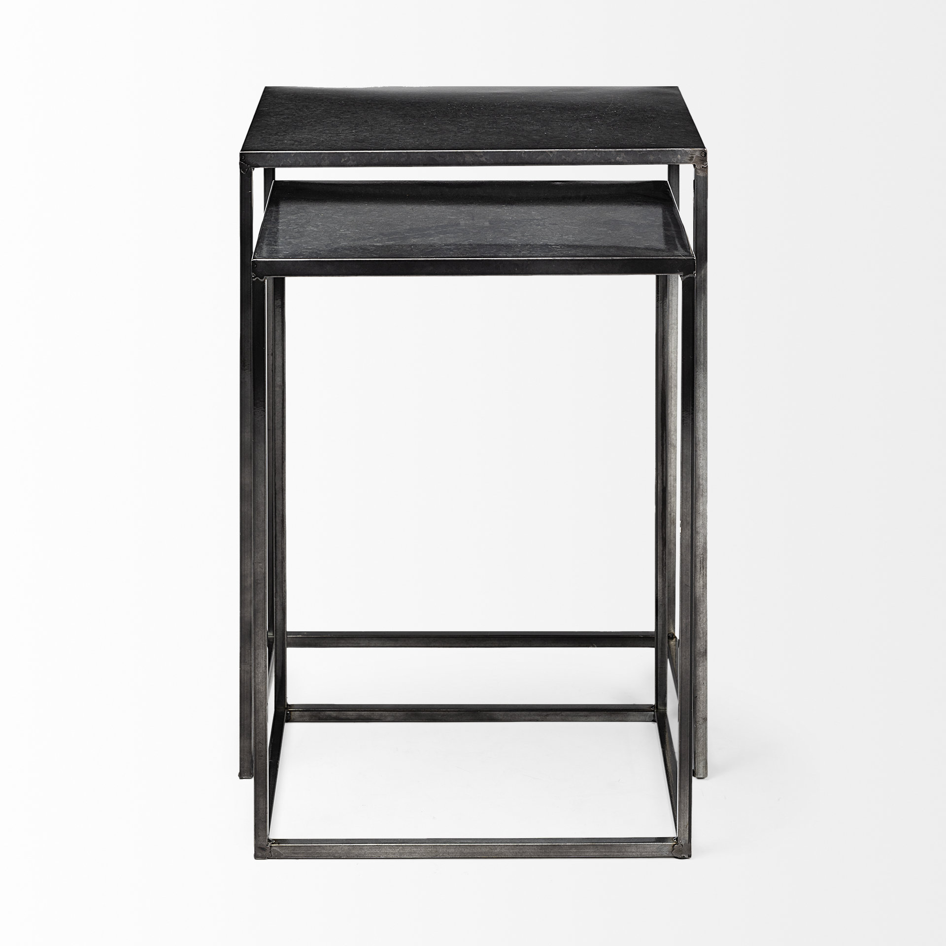 Mercana - Kasey Accent Table in Black, Metal