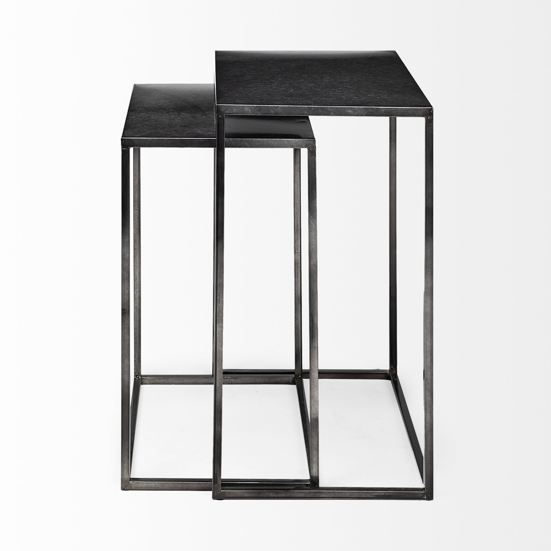 Mercana - Kasey Accent Table in Black, Metal
