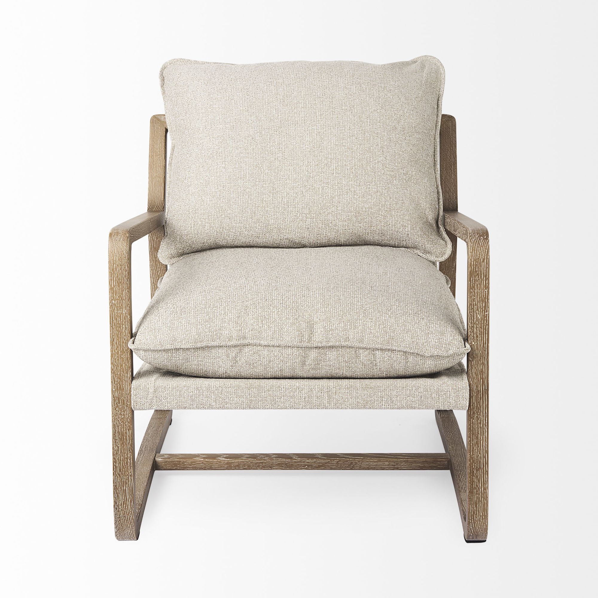 Mercana Brayden Accent Chair - Light Brown/Beige