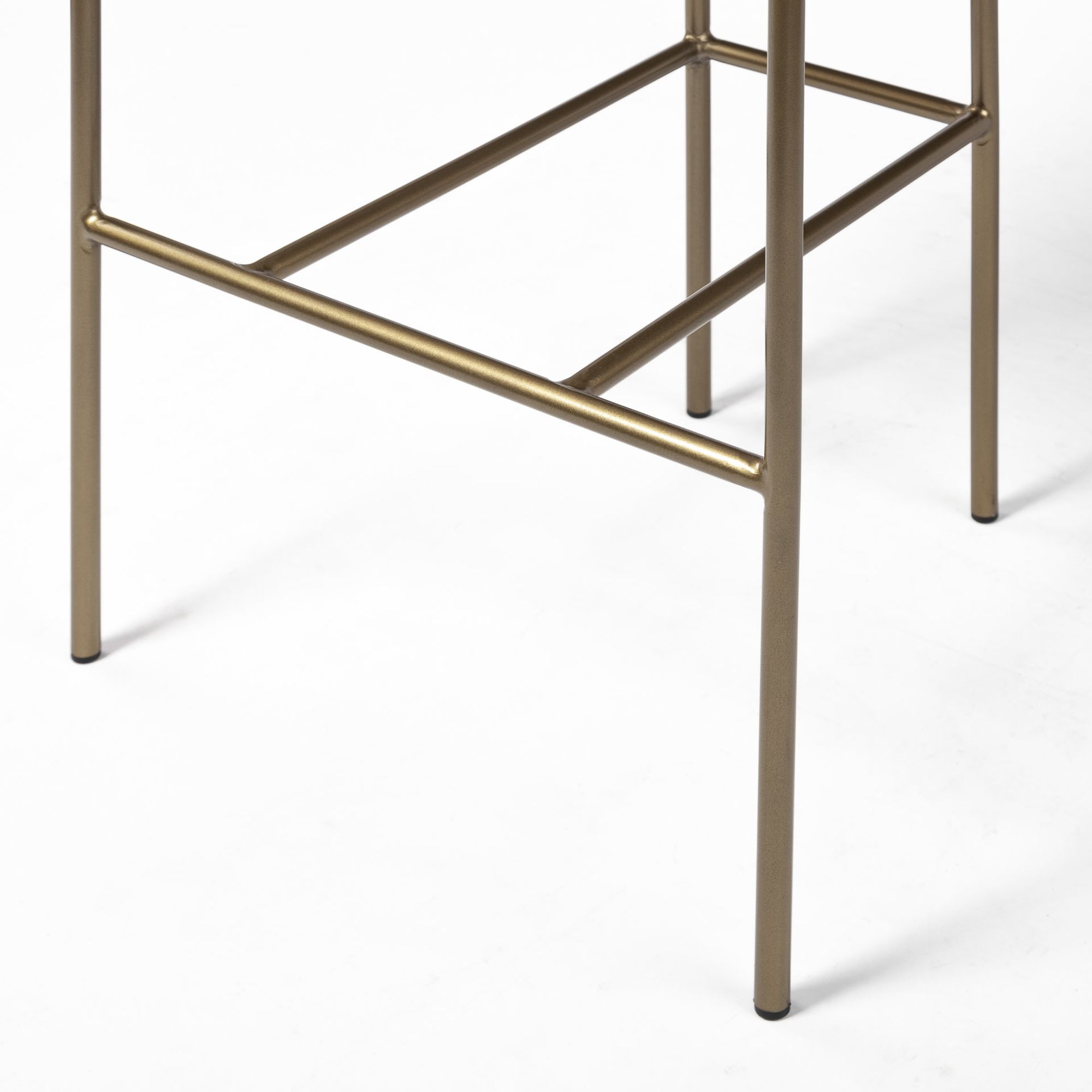 Mercana Parker 40" Counter Stool - Brown/Gold