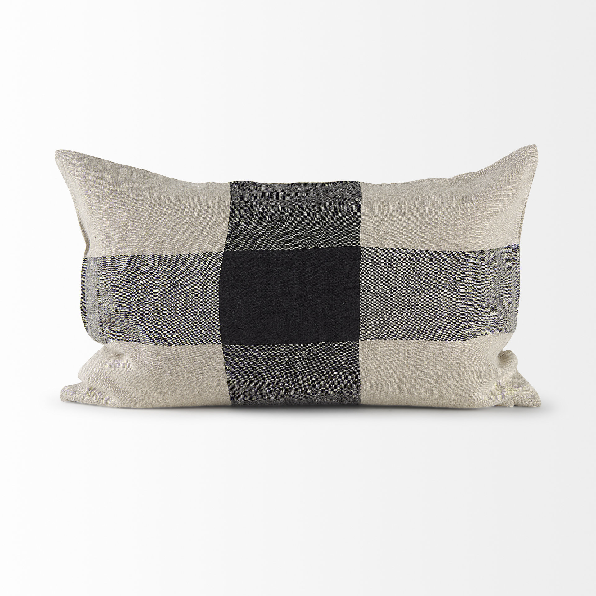 Mercana Raquel Pillow - Beige/Black, 13x21
