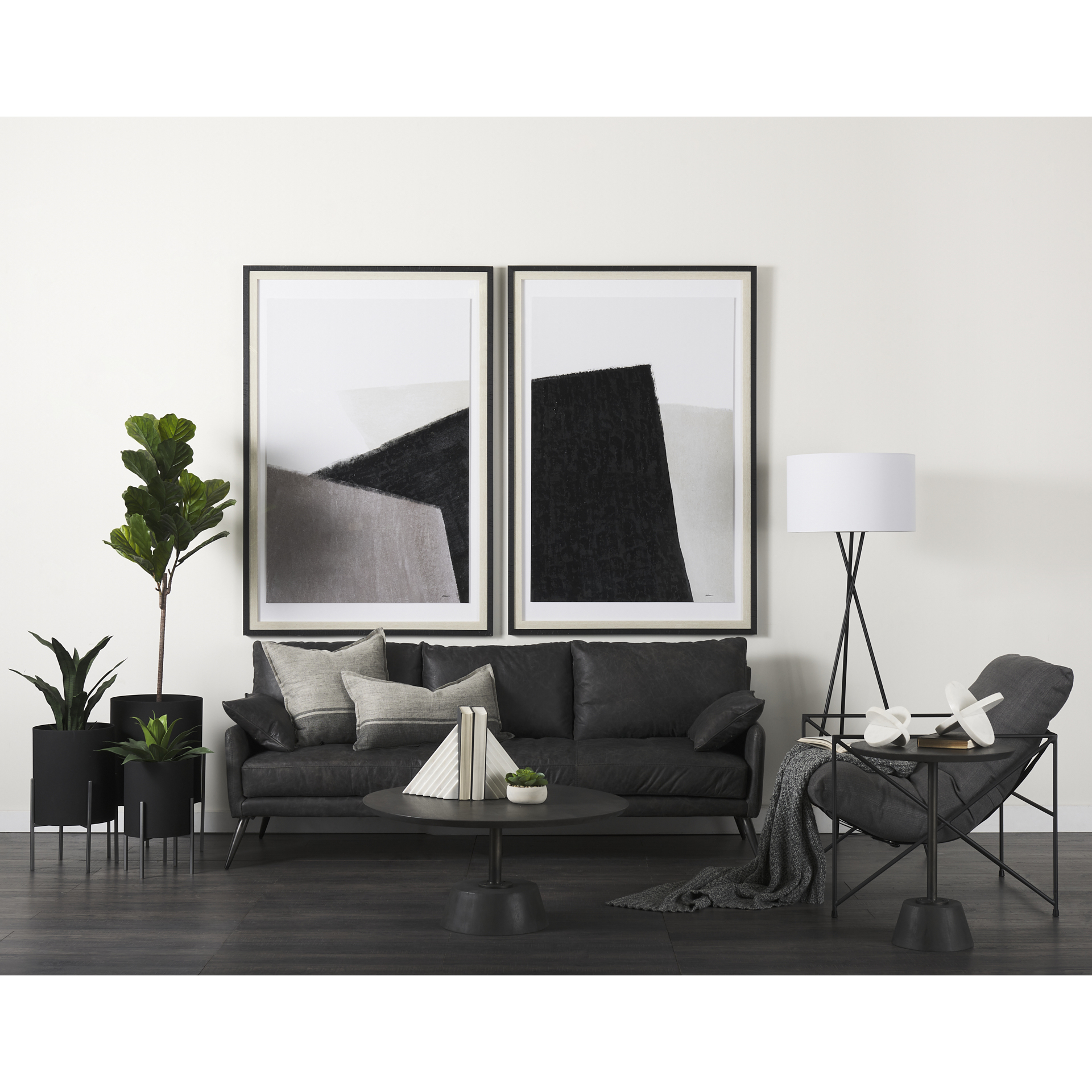 Mercana Zadie Pillow - Light Gray, 14x26