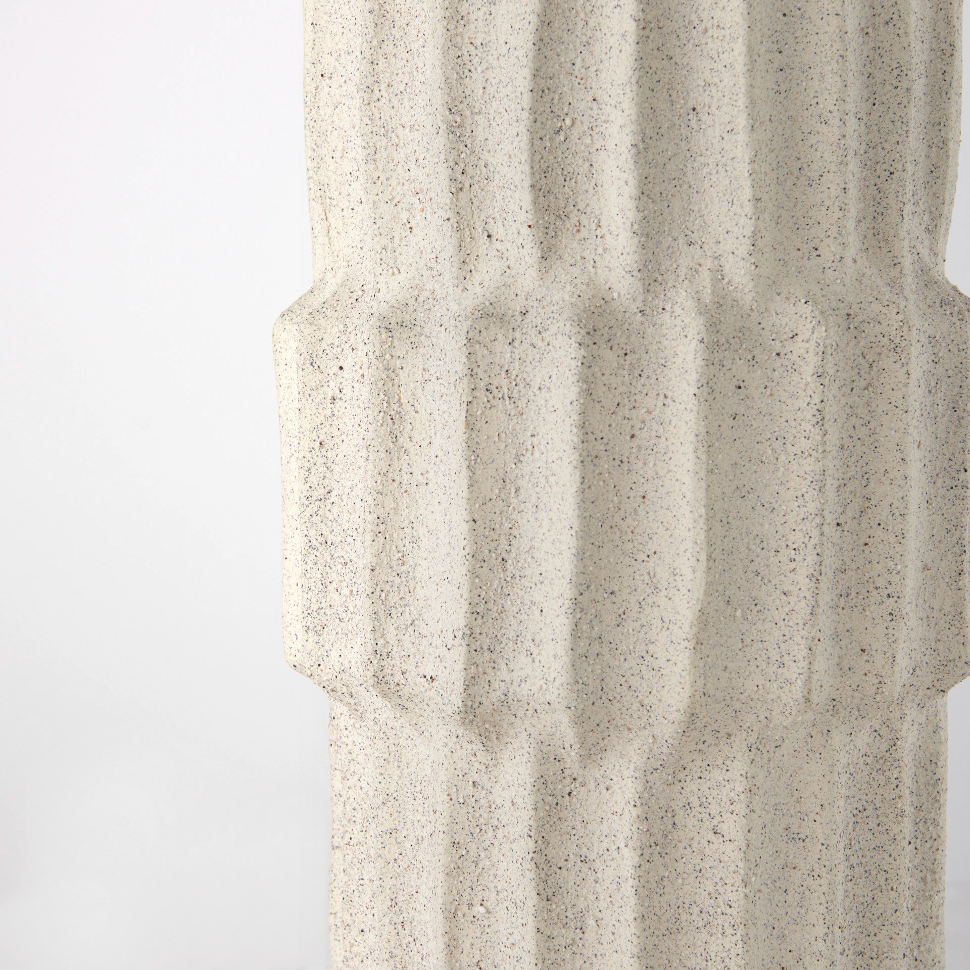 Mercana Cardon Small Vase - Cream, Ceramic