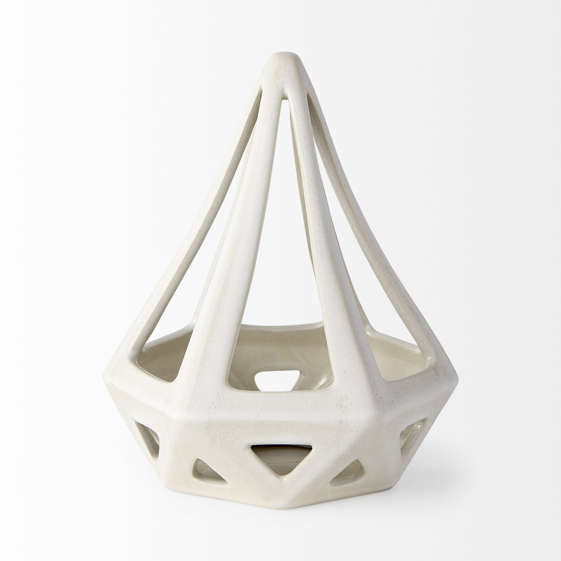 Mercana Hood Object - White, Metal