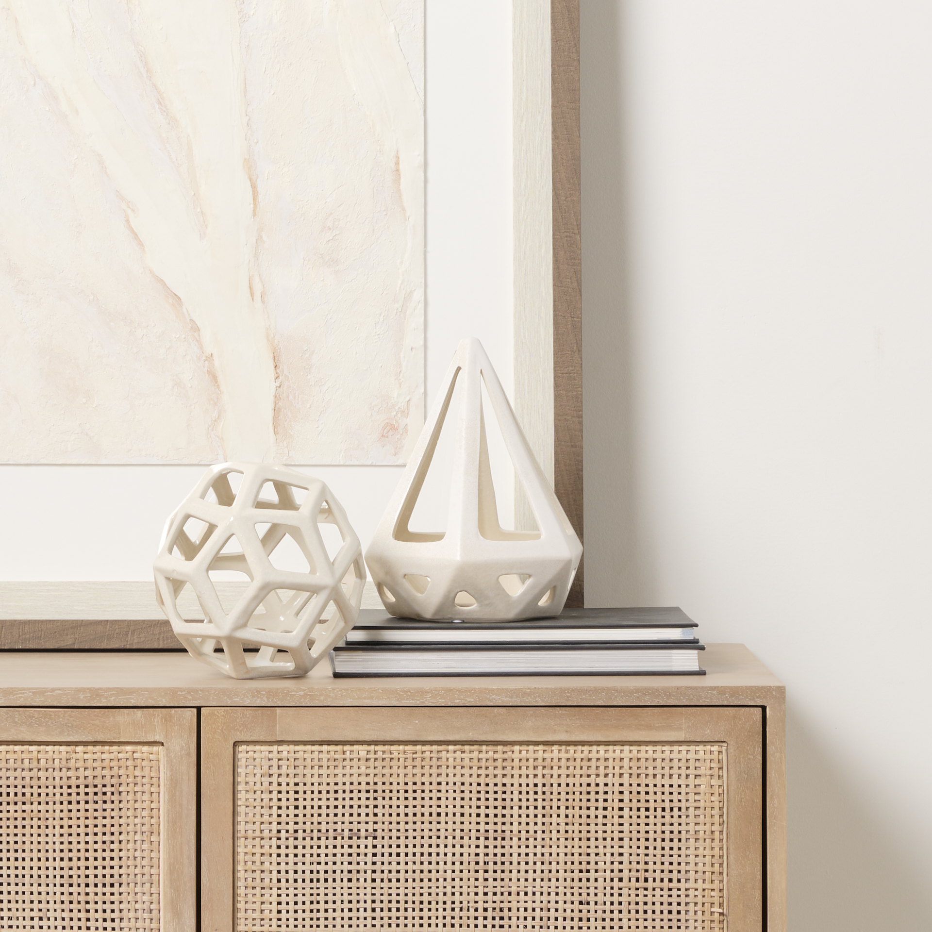 Mercana Hood Object - White, Metal