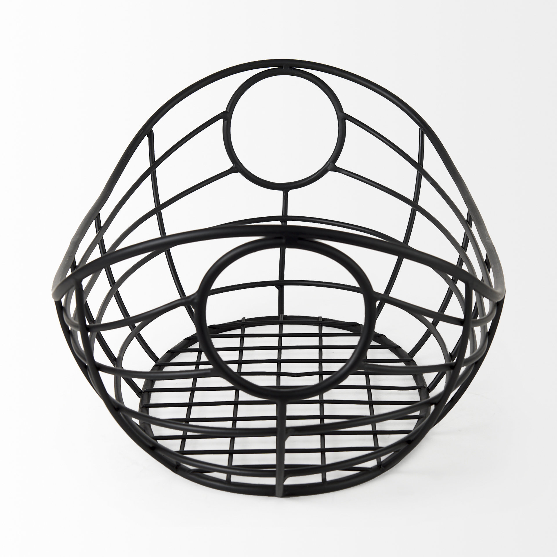 Mercana - Mateo Basket in Black, Metal