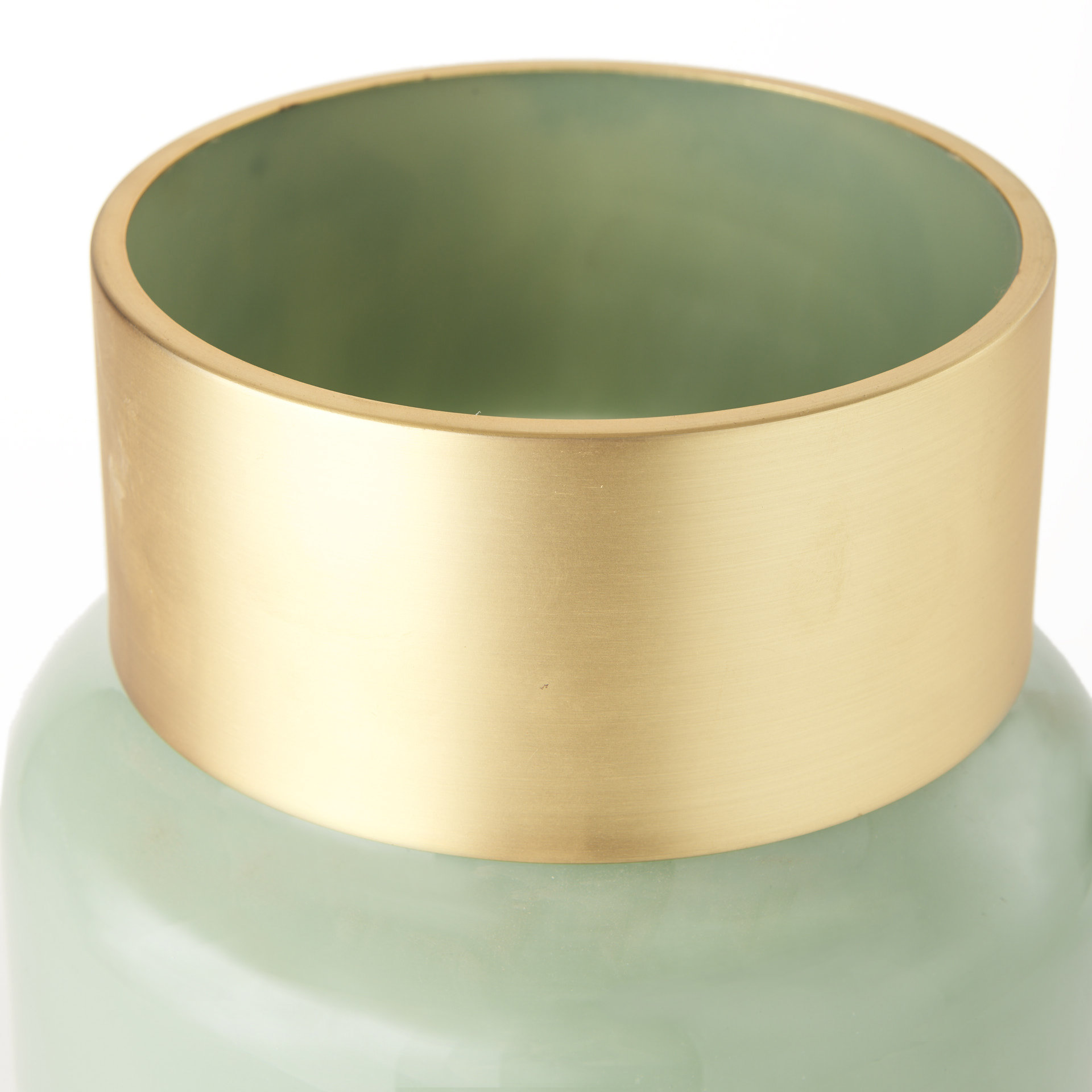 Mercana Minty Vase - Green, H12"