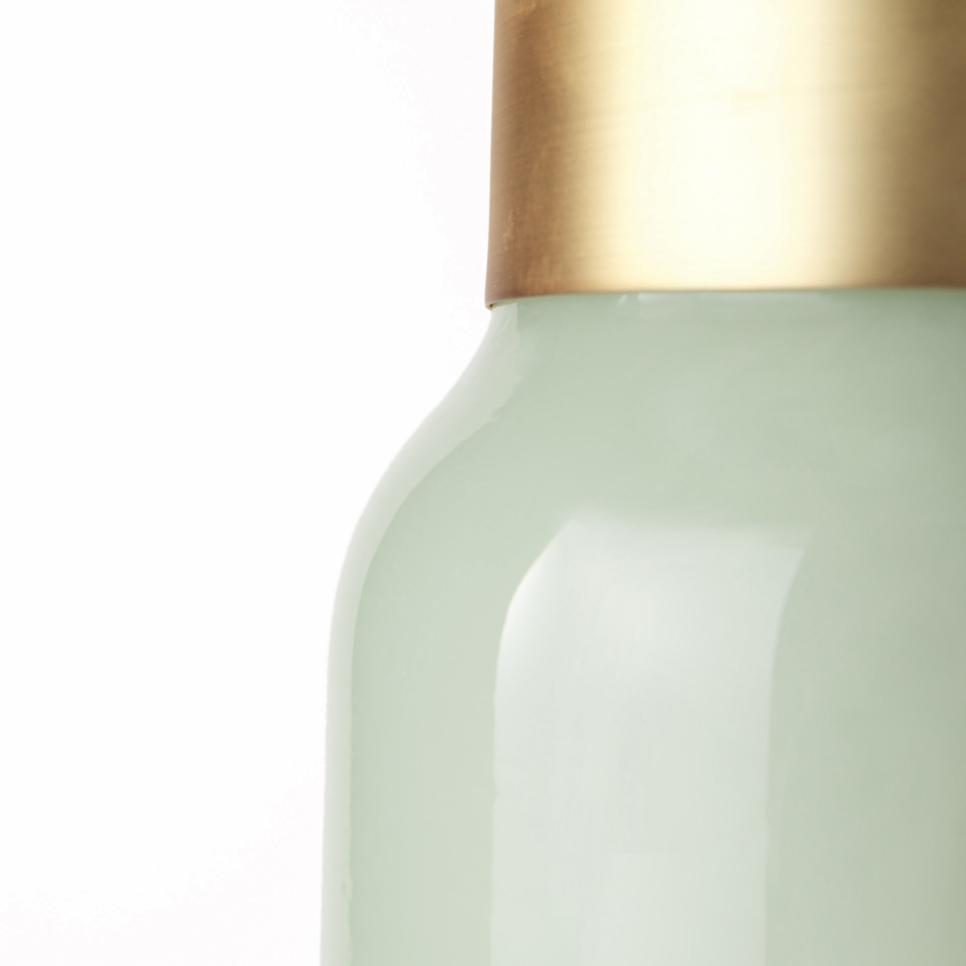 Mercana Minty Vase - Green, H17"