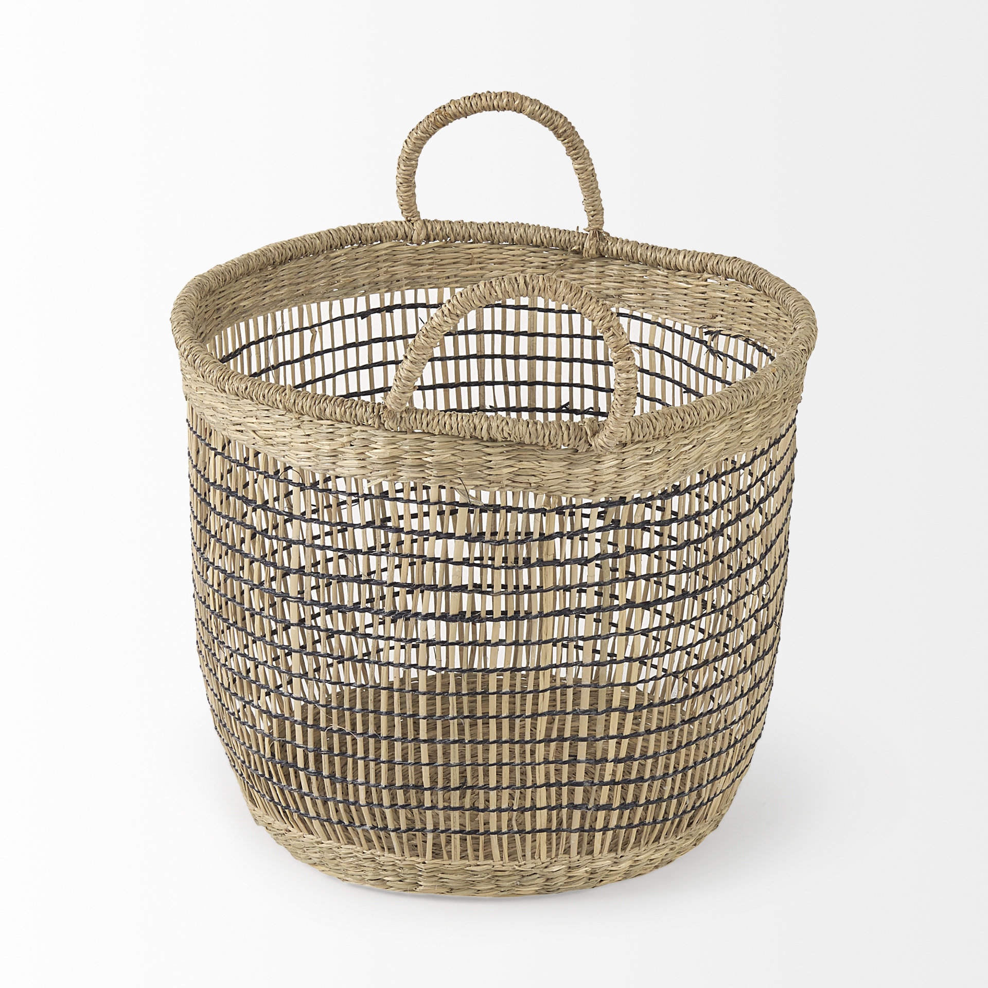 Mercana - Triopas Basket in Brown, Seagrass