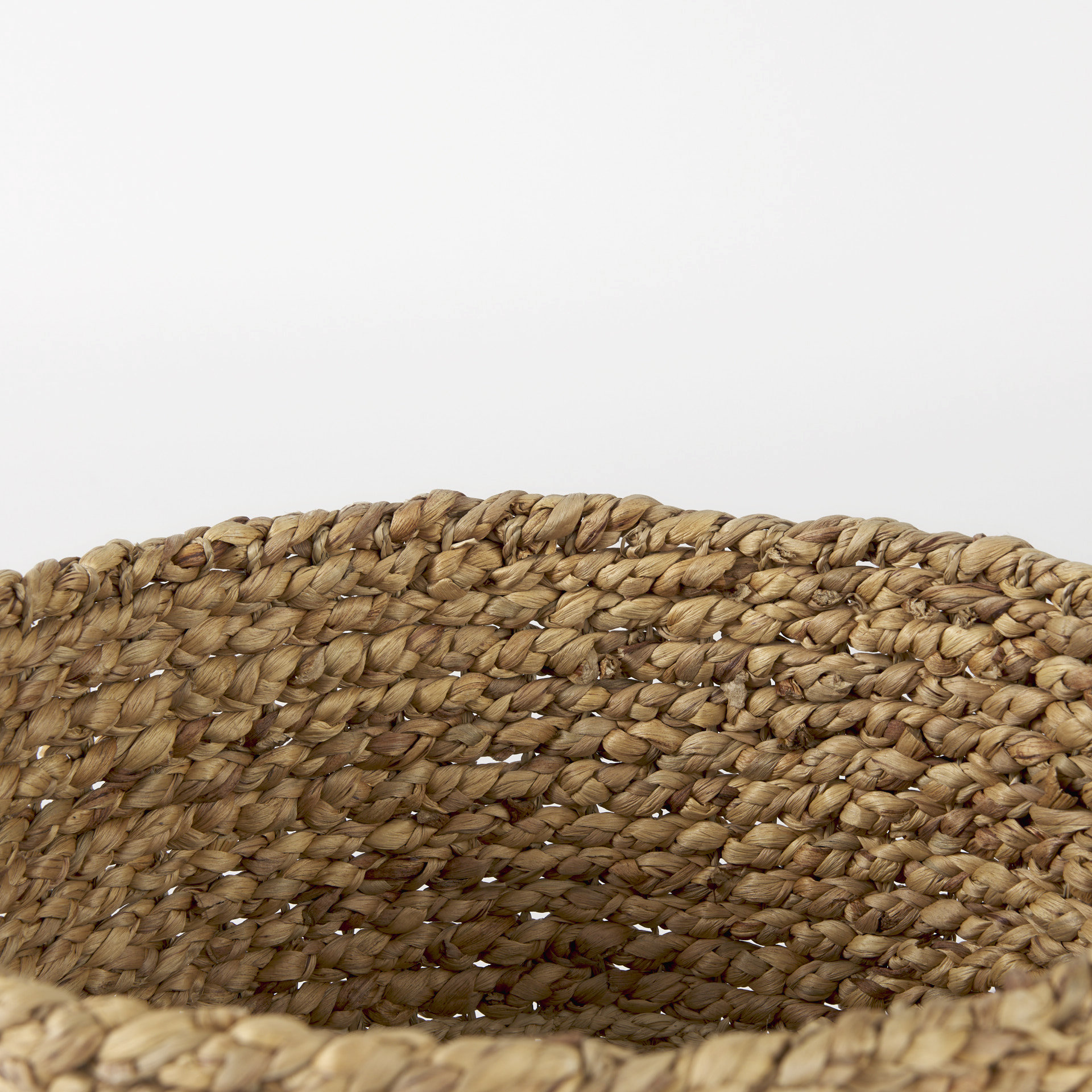 Mercana - Morocco Basket in Brown, Water Hyacinth