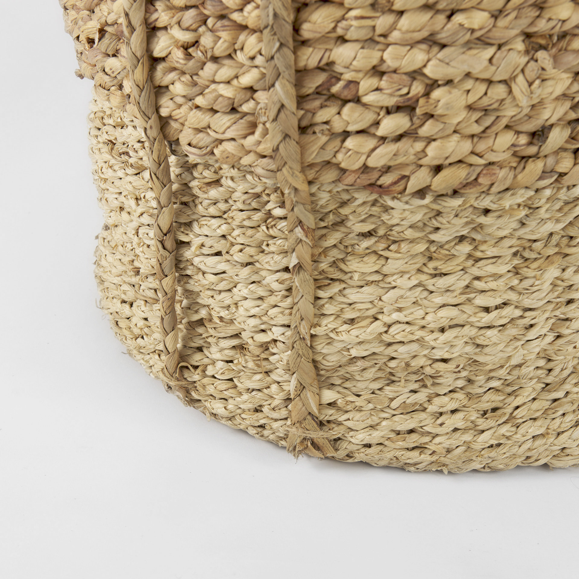 Mercana - Morocco Basket in Brown, Water Hyacinth