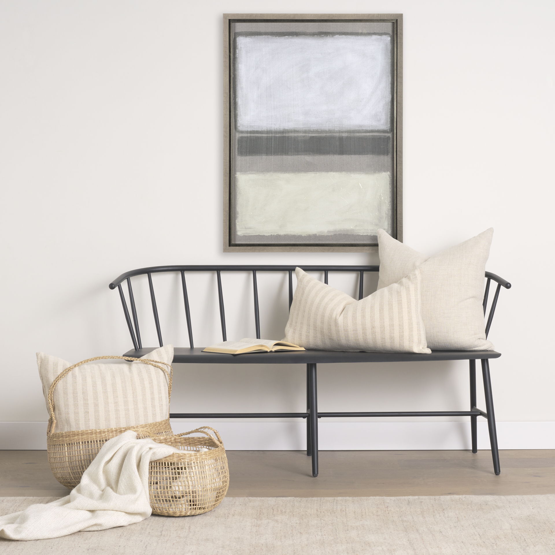 Mercana - Nova Basket in Brown, Seagrass