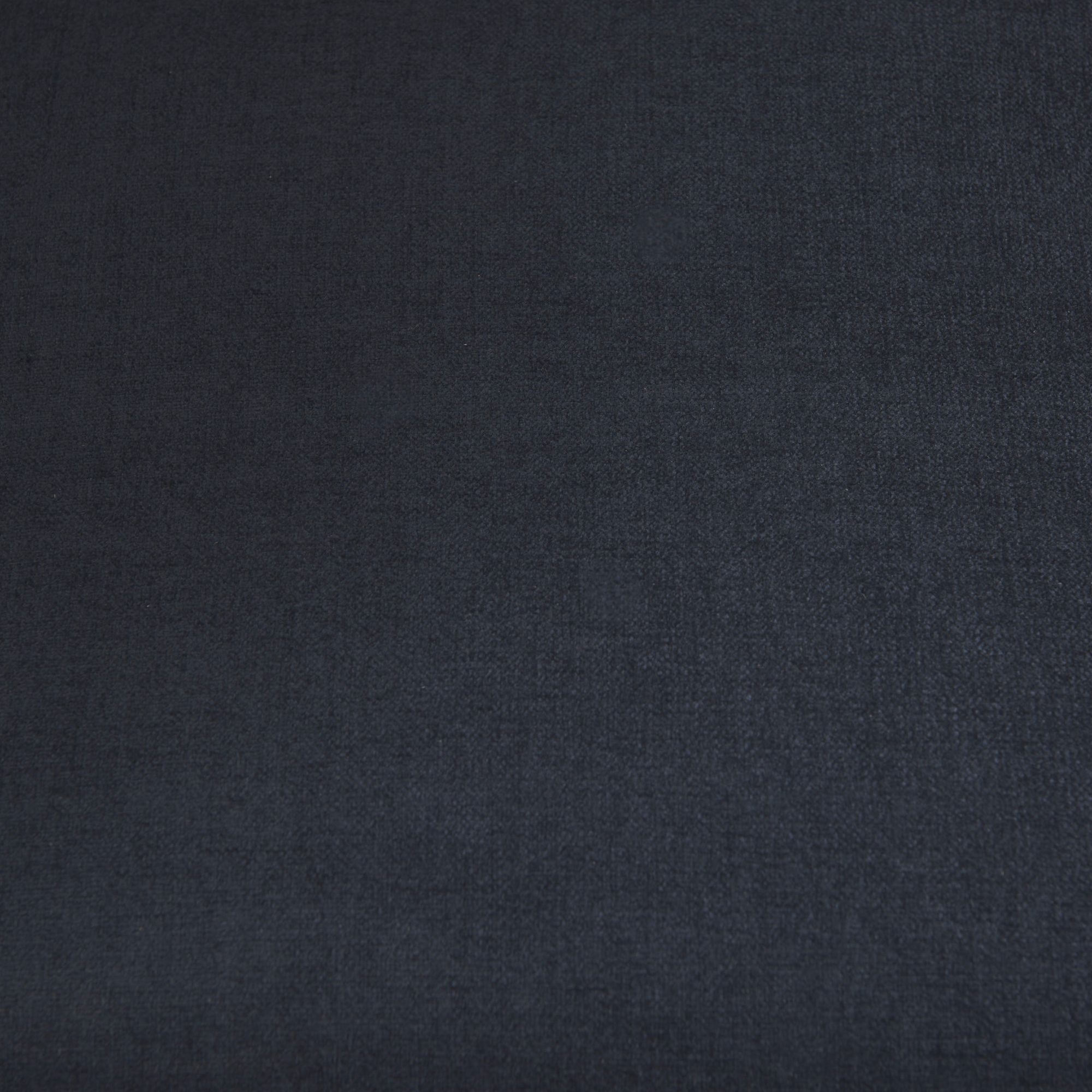 Mercana Brooks 3 Seater Sofa with Medium Brown Wooden Legs - Navy Blue, Fabric