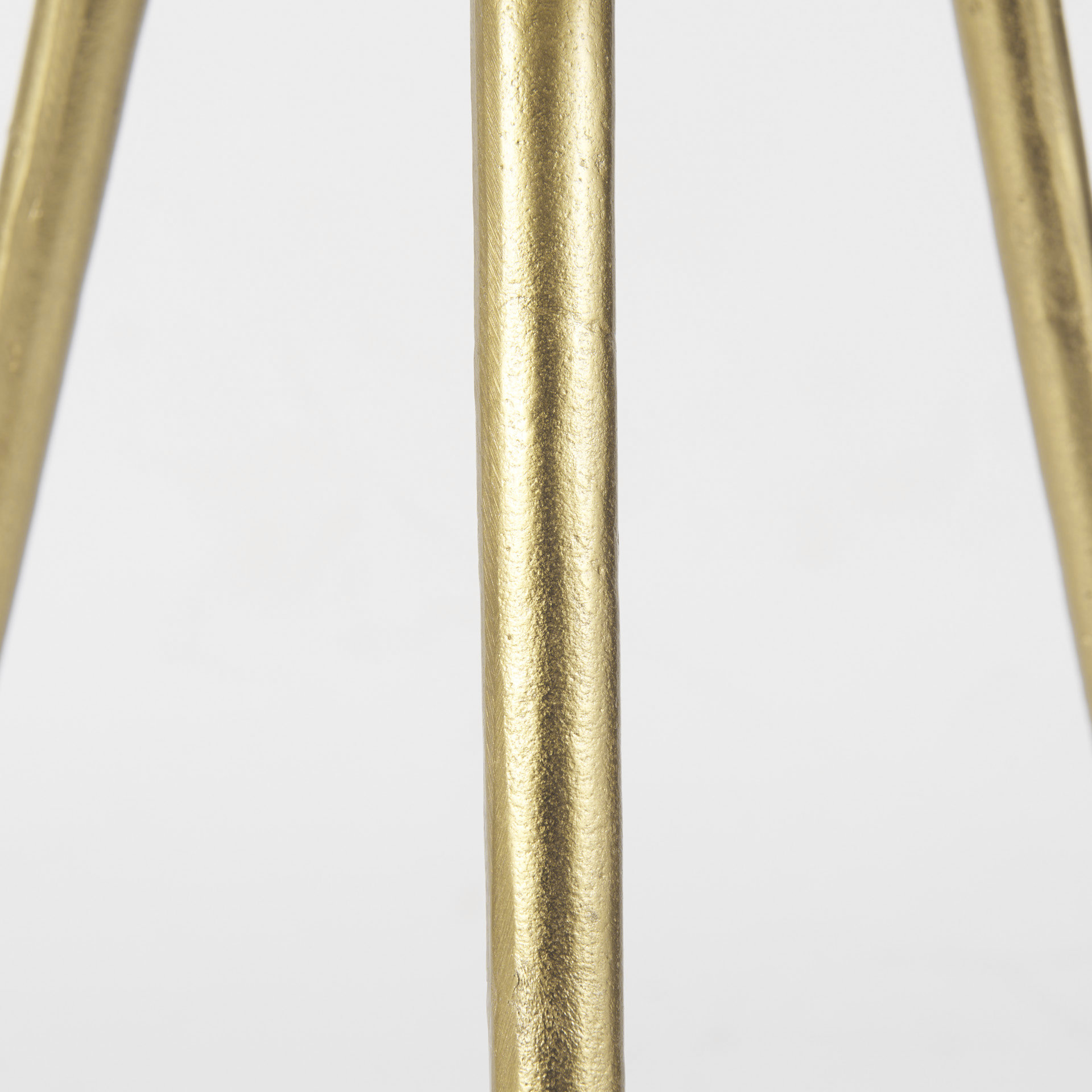 Mercana Vivienne Accent Table Series - White/Gold, H19"