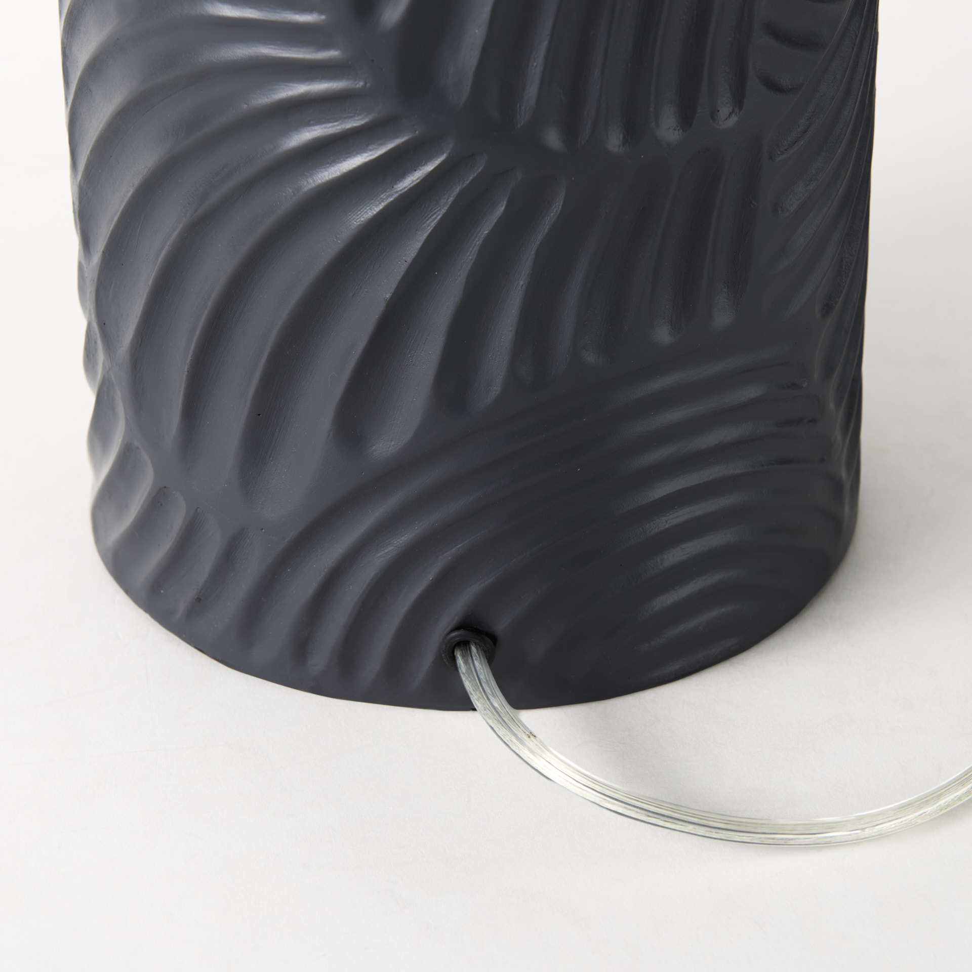 Mercana Quinn Table Lamp - Beige/Blue, Resin