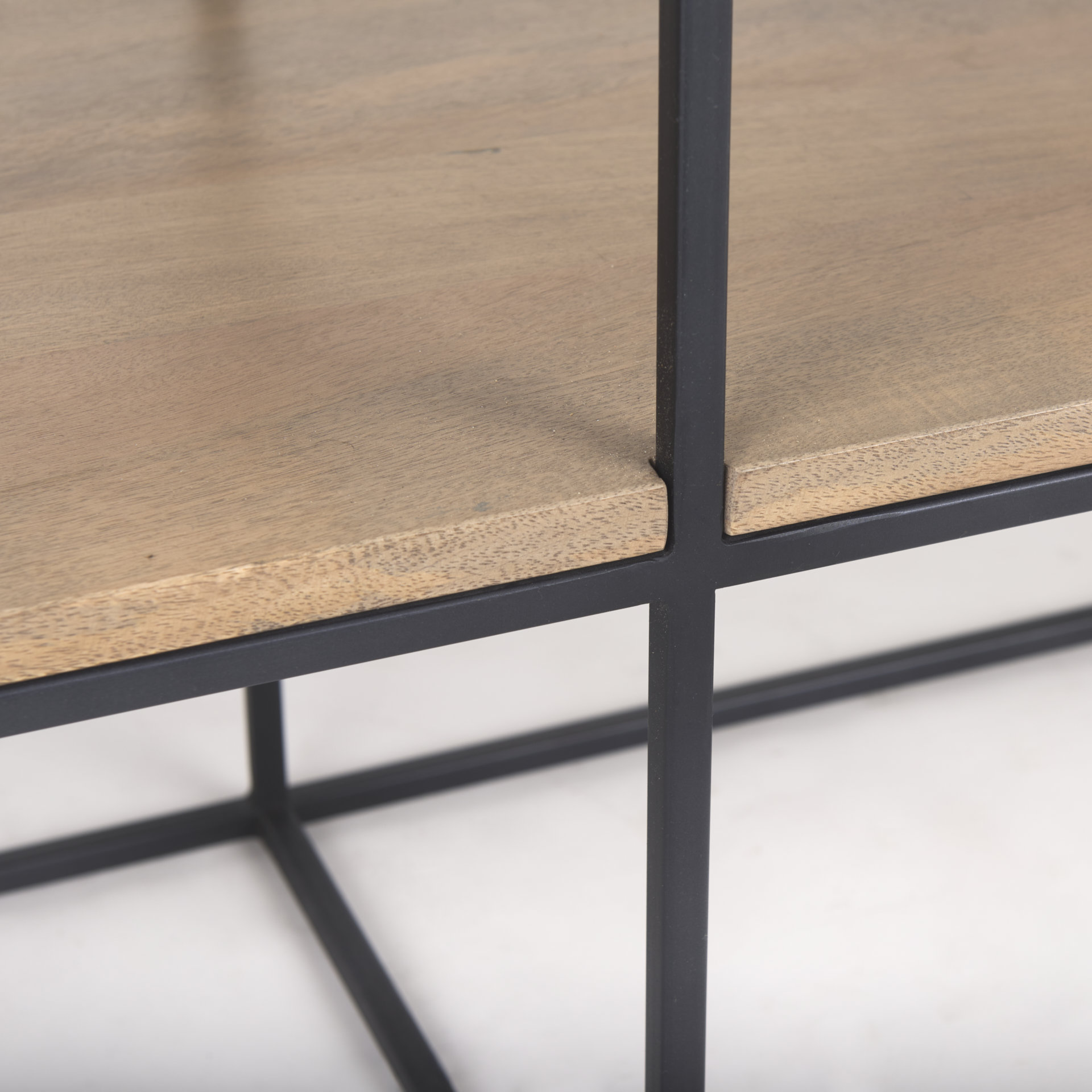 Mercana Morris Console Table - Brown, Iron