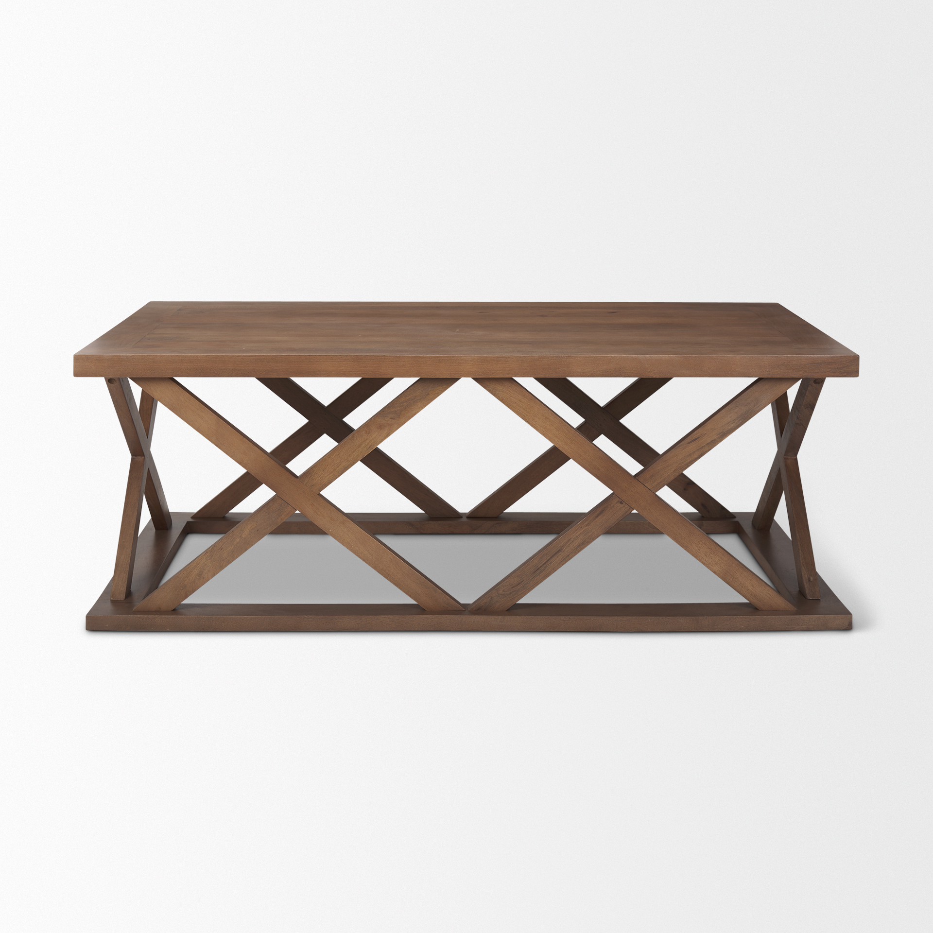 Mercana Forsey Rectangular Coffee Table - Brown, Wood