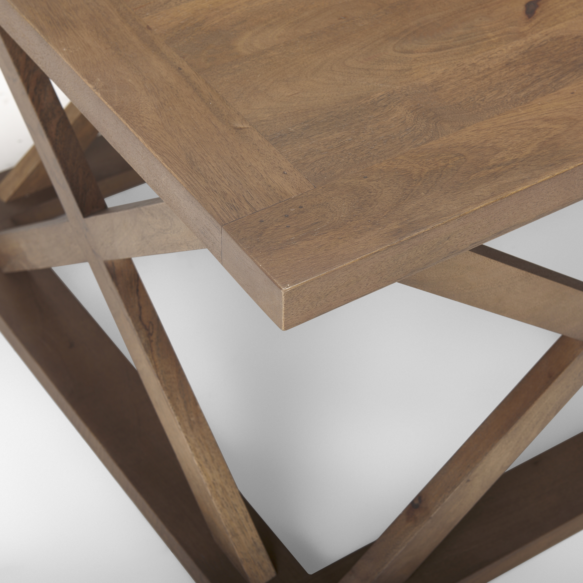 Mercana Forsey Rectangular Coffee Table - Brown, Wood