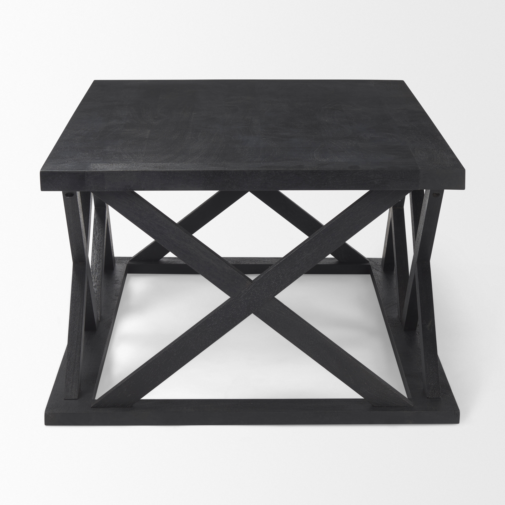 Mercana Forsey Rectangular Coffee Table - Black, Wood