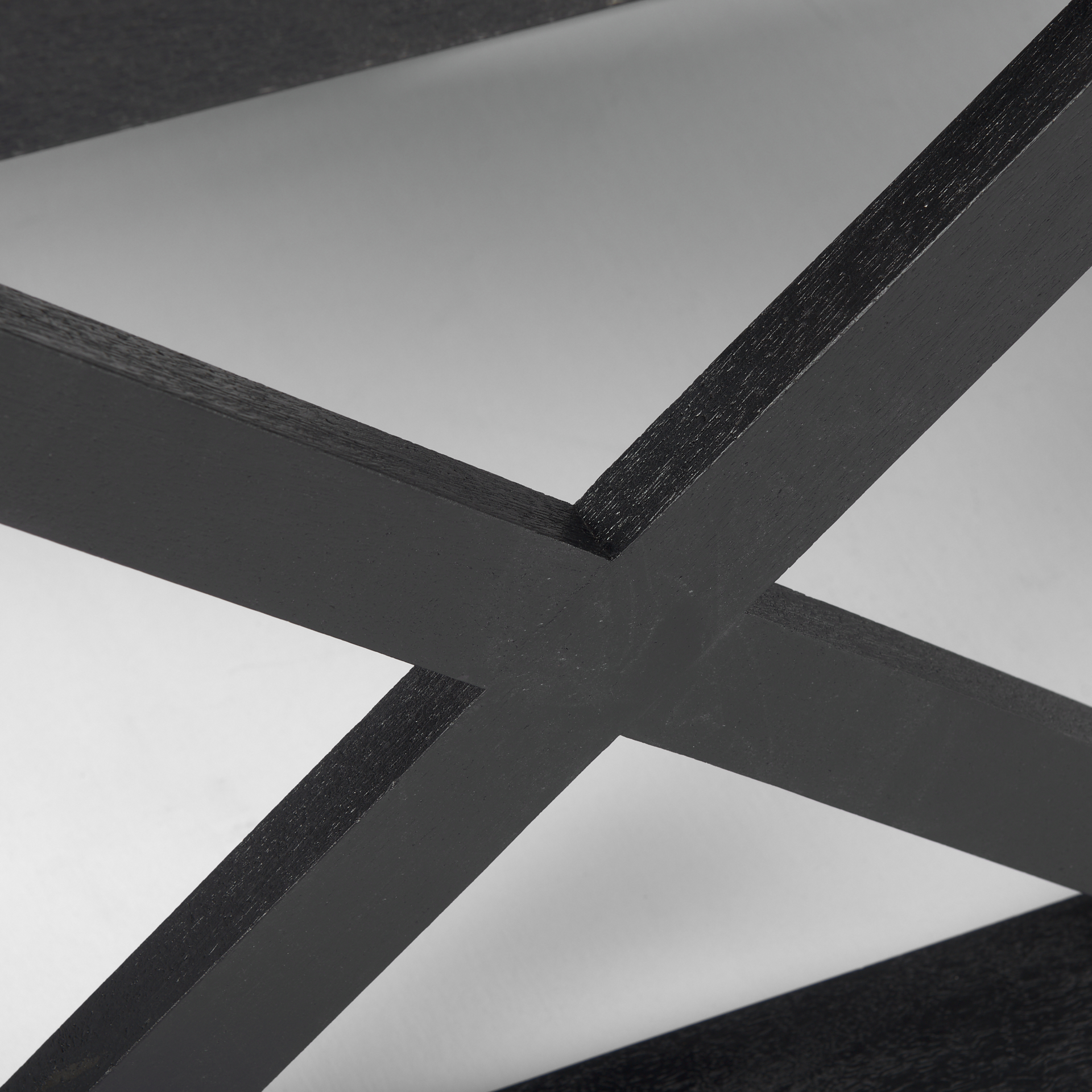 Mercana Forsey Rectangular Coffee Table - Black, Wood