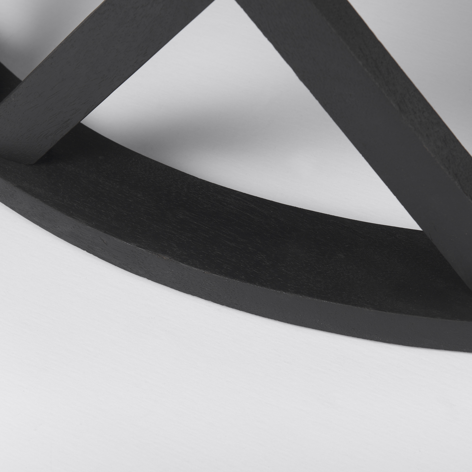 Mercana Forsey Round Coffee Table - Black, Wood