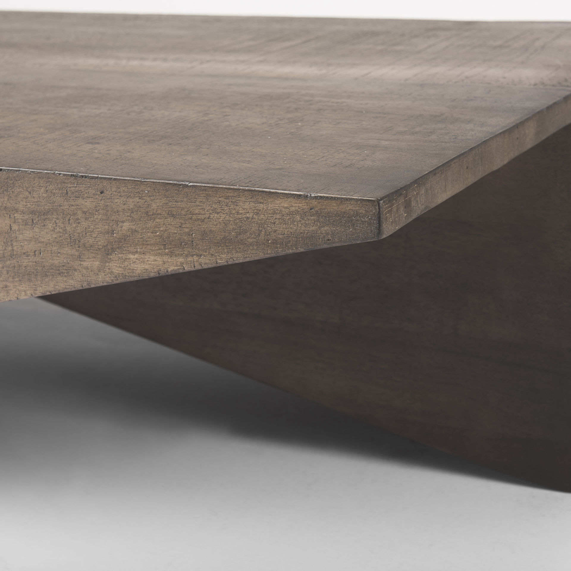 Mercana - West Coffee Table in Brown, Solid Wood