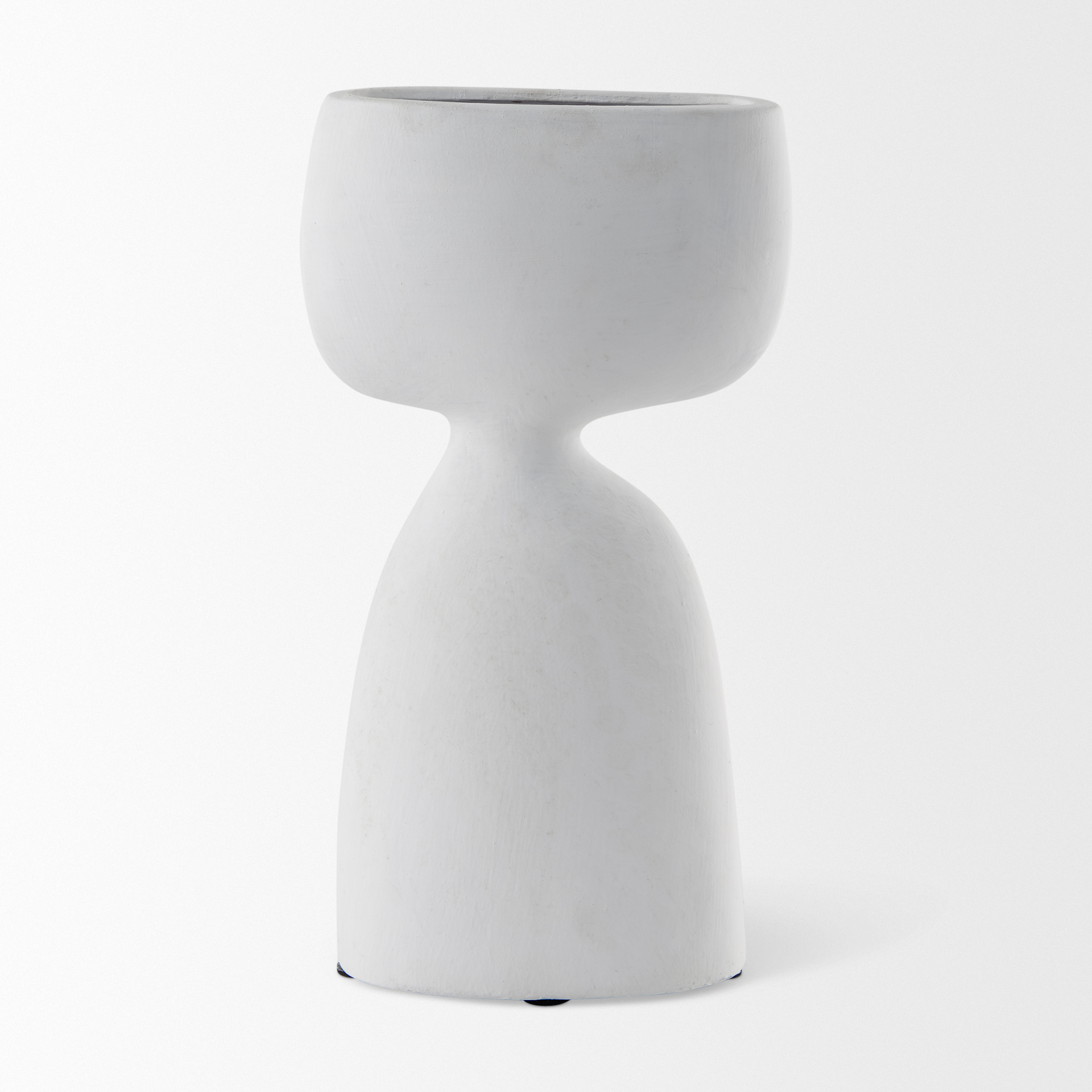 Mercana Rylee Vase - White, H12"