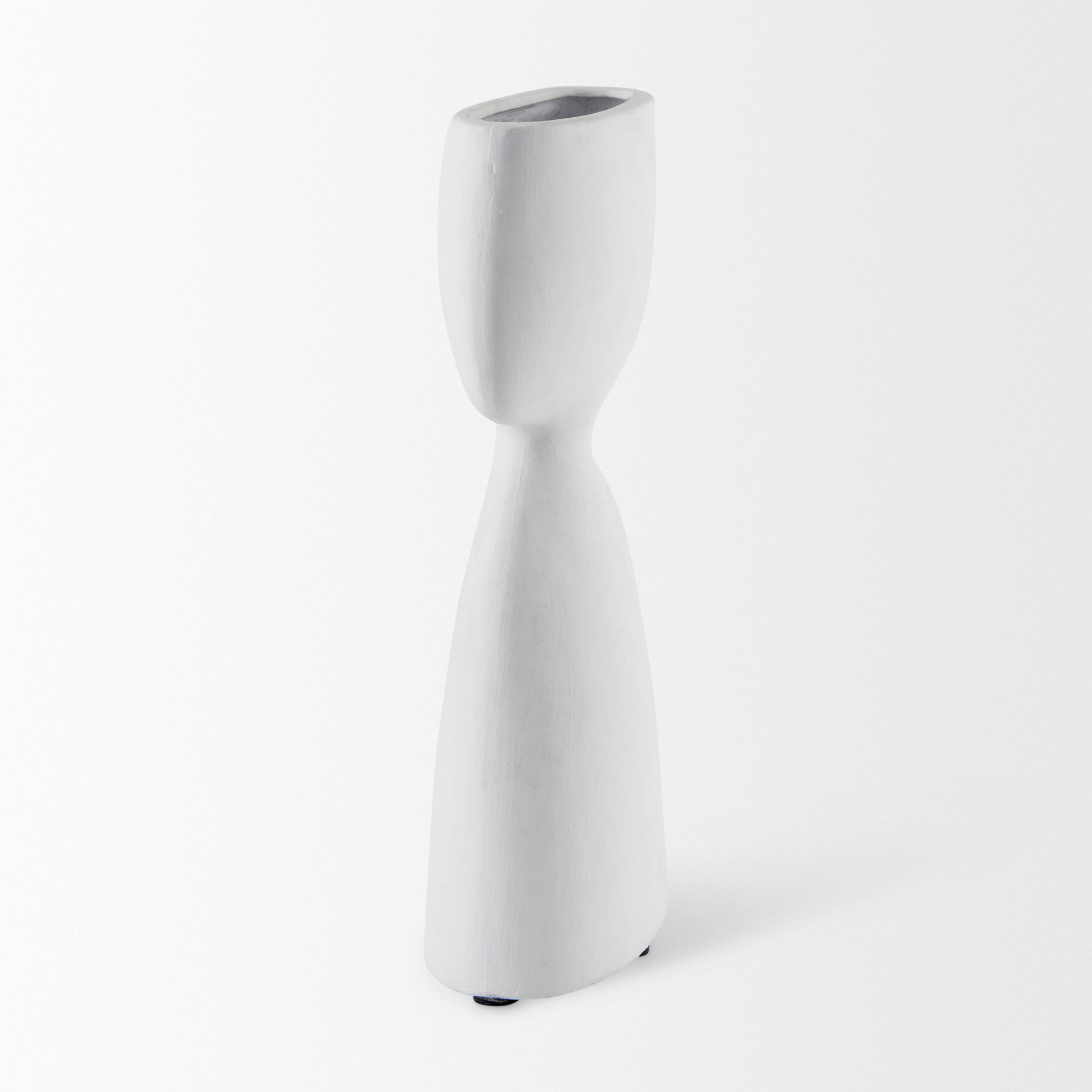 Mercana Rylee Vase - White, H12"