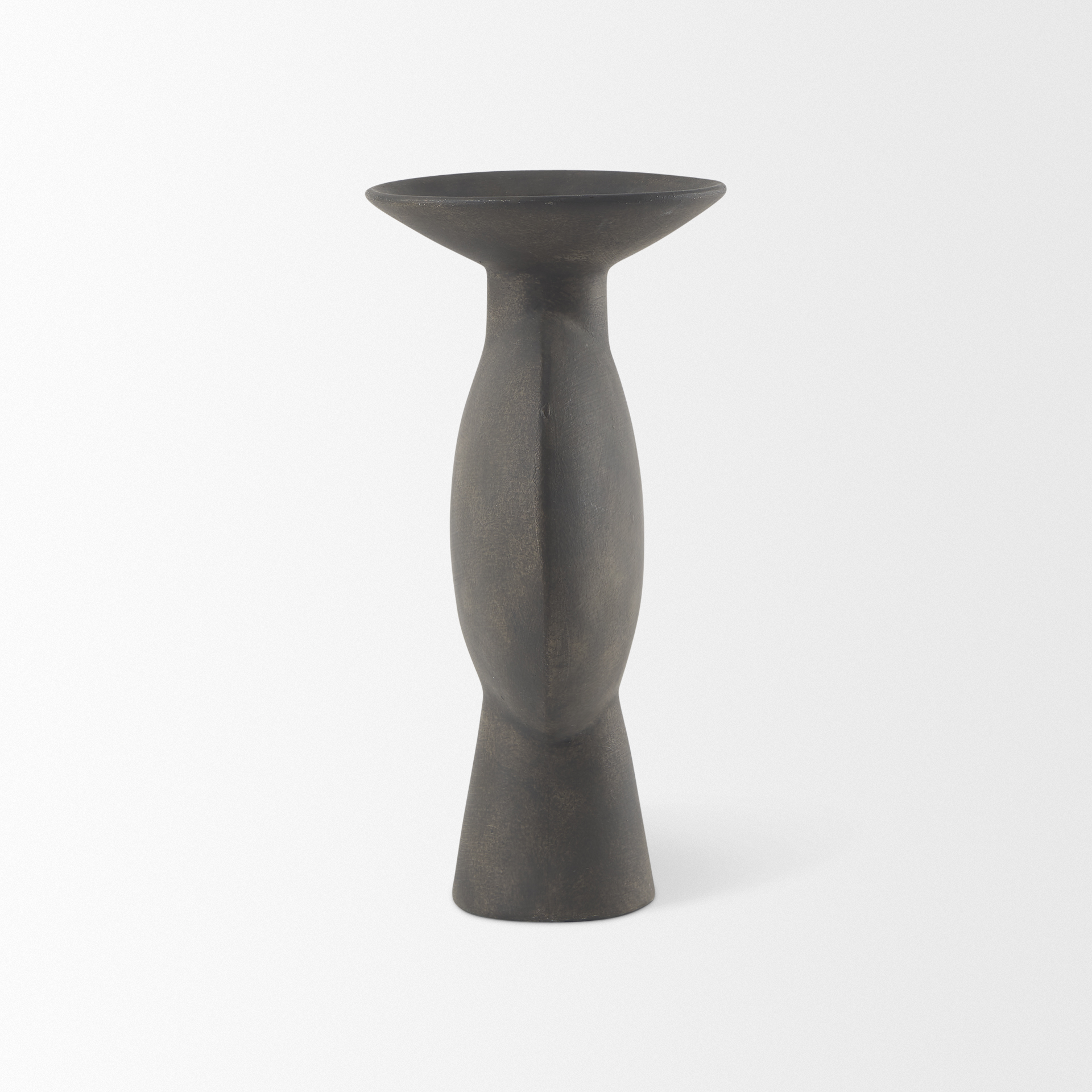 Mercana Kaz Vase - Brown, H11"