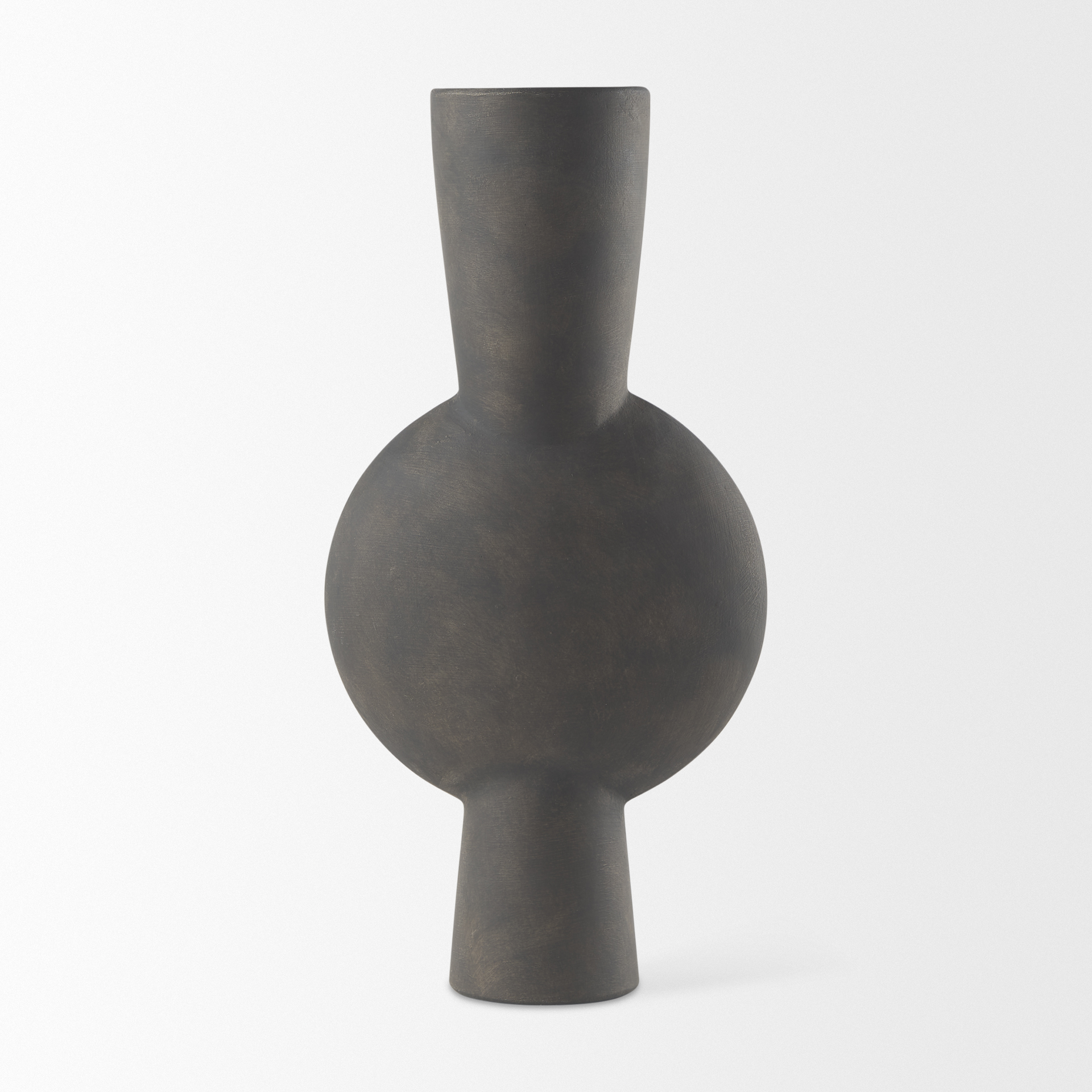 Mercana Kaz Vase - Brown, H17"