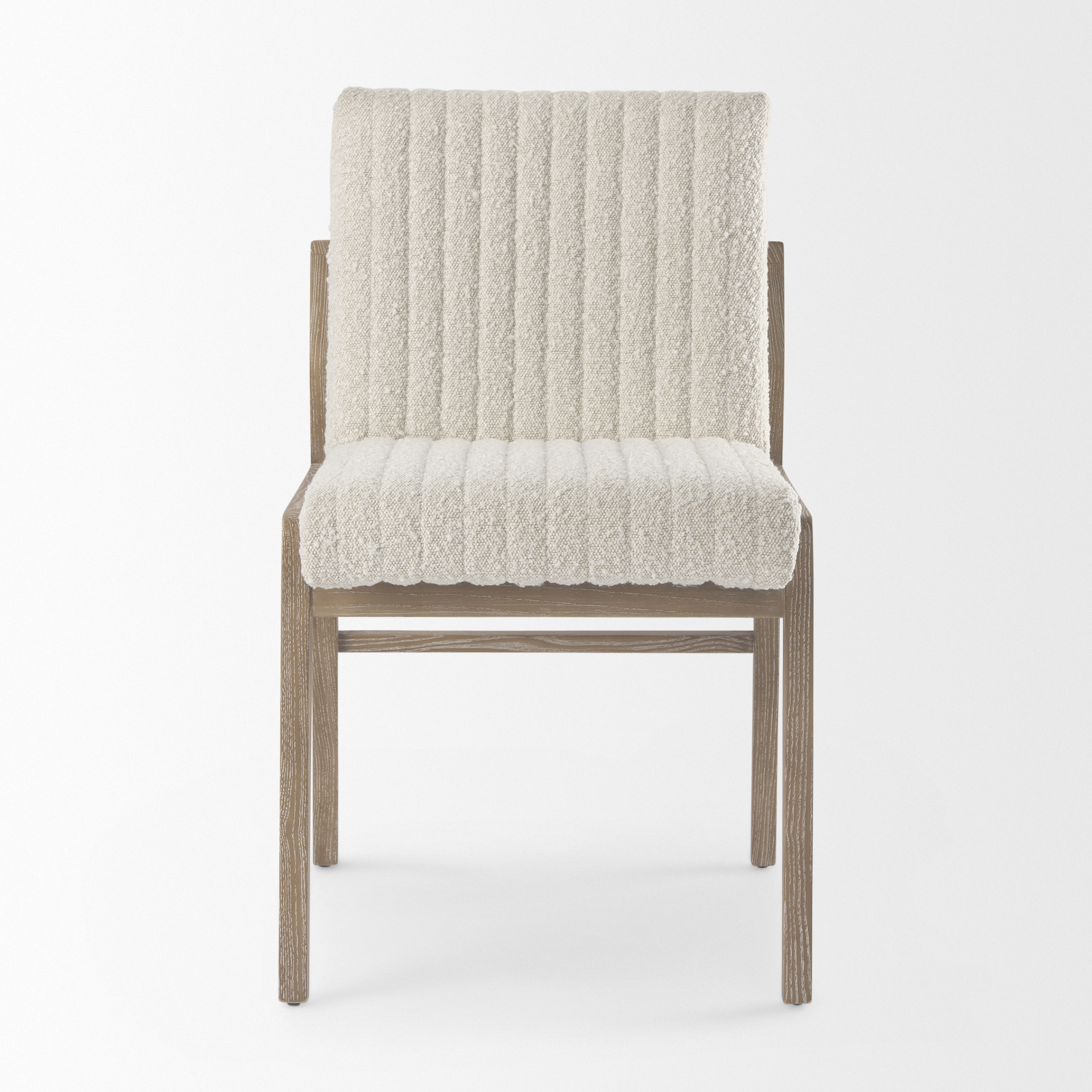 Mercana Tahoe Dining Chair - Brown/White, Wood