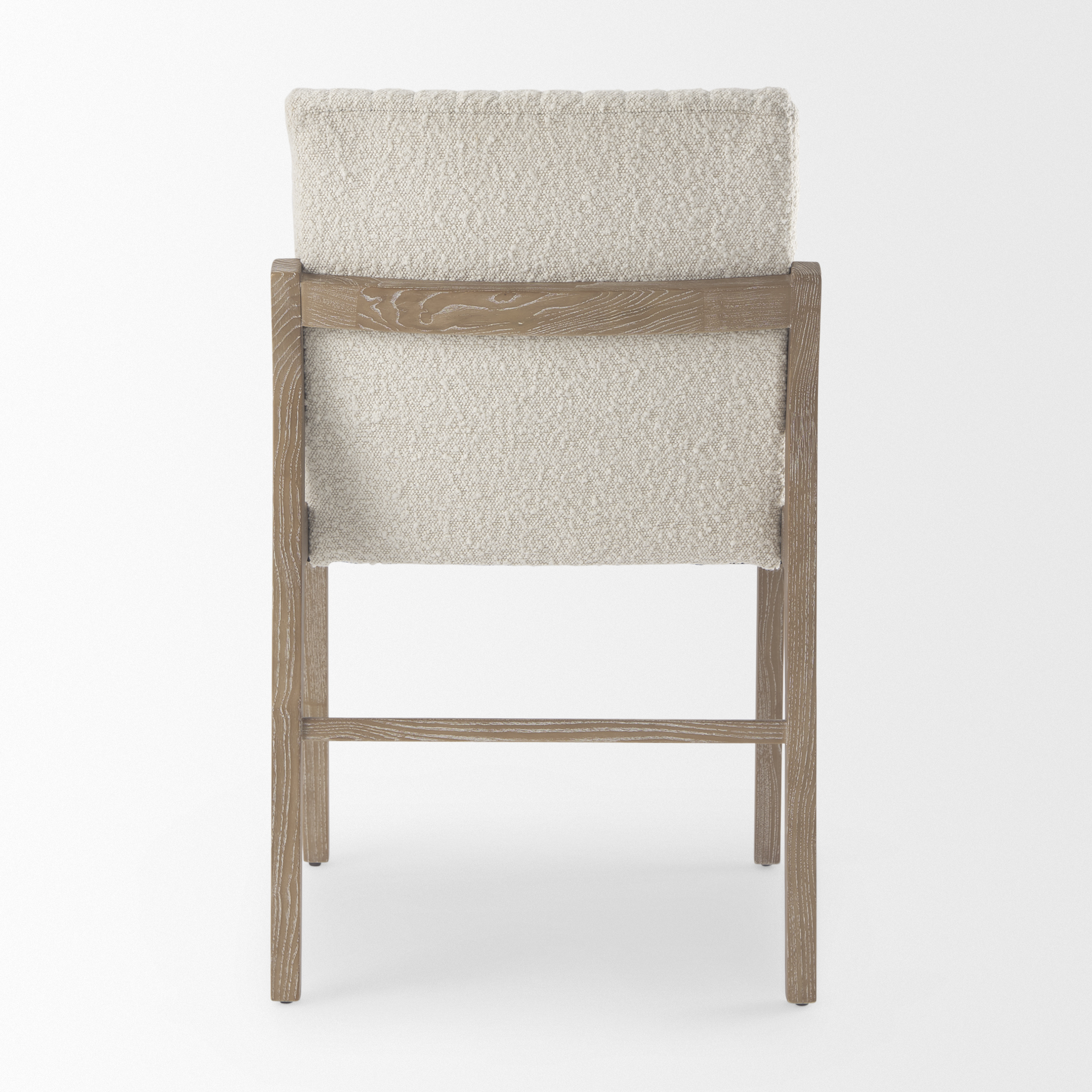 Mercana Tahoe Dining Chair - Brown/White, Wood