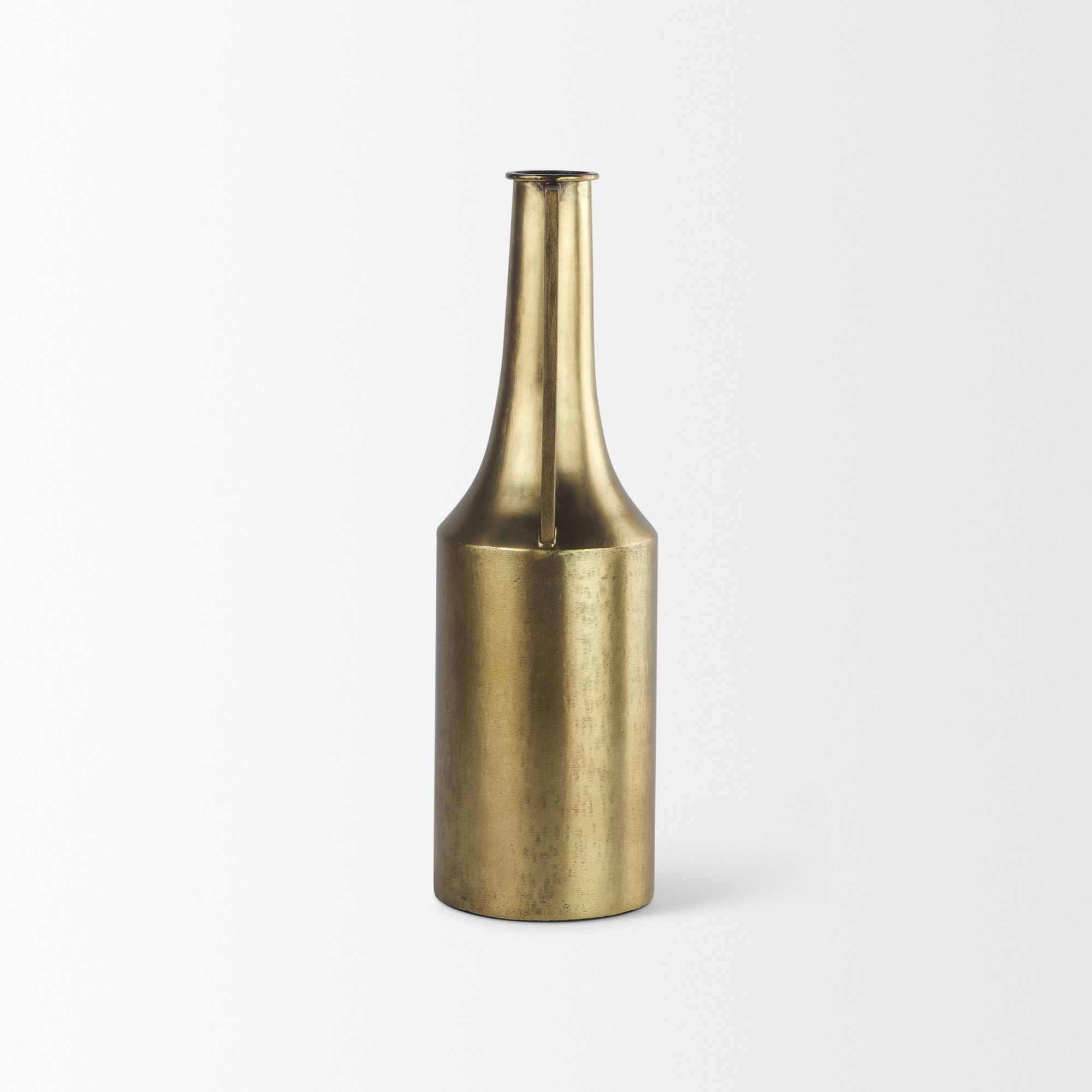 Mercana Aubrey Medium Iron Jug Vase - Gold