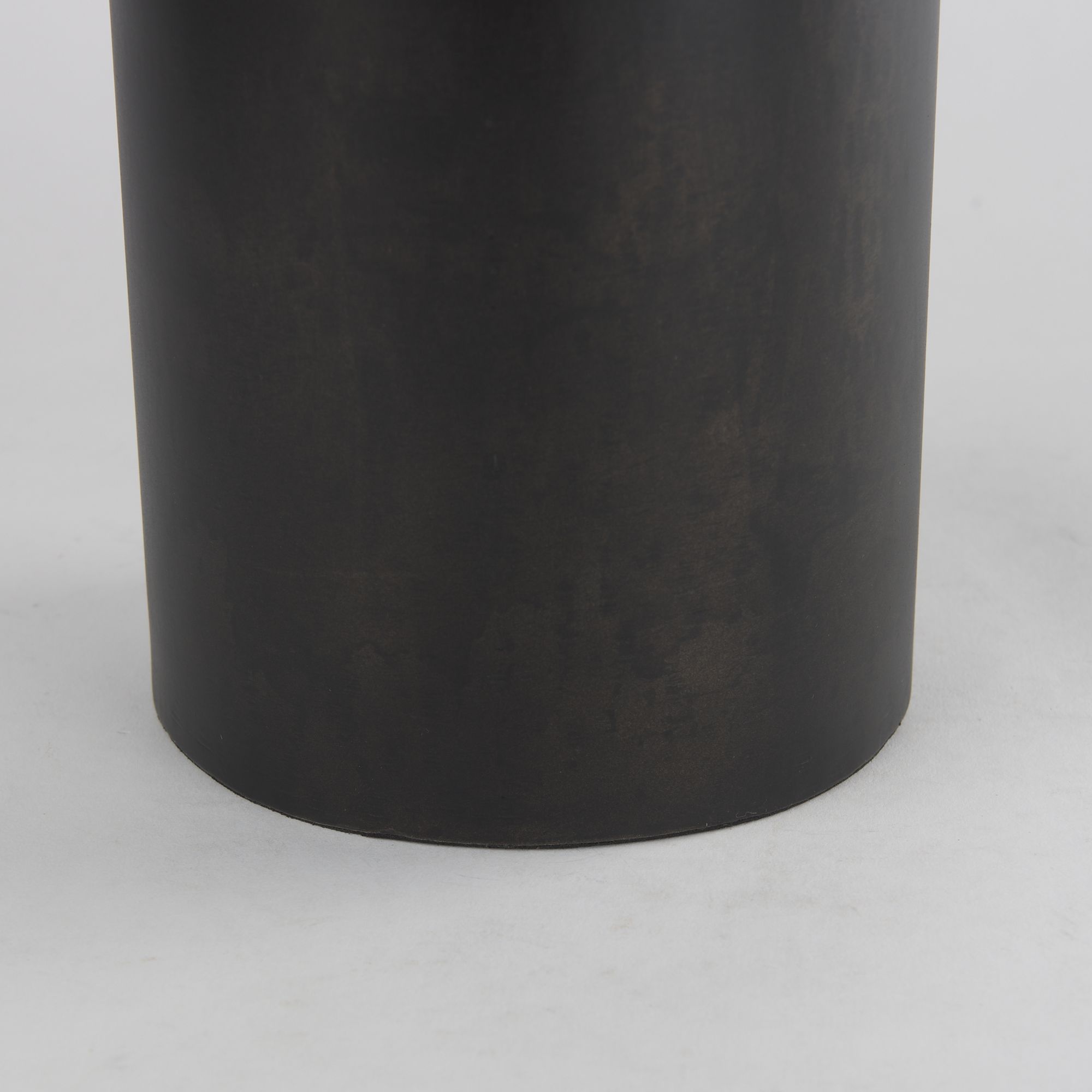 Mercana Aubrey Large Iron Flower Vase - Black