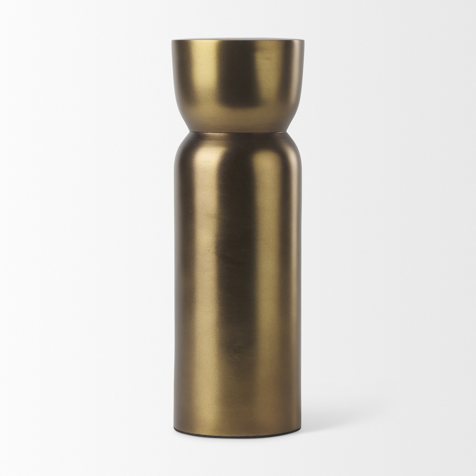 Mercana Malta Candle Holder - Gold, H7,5"